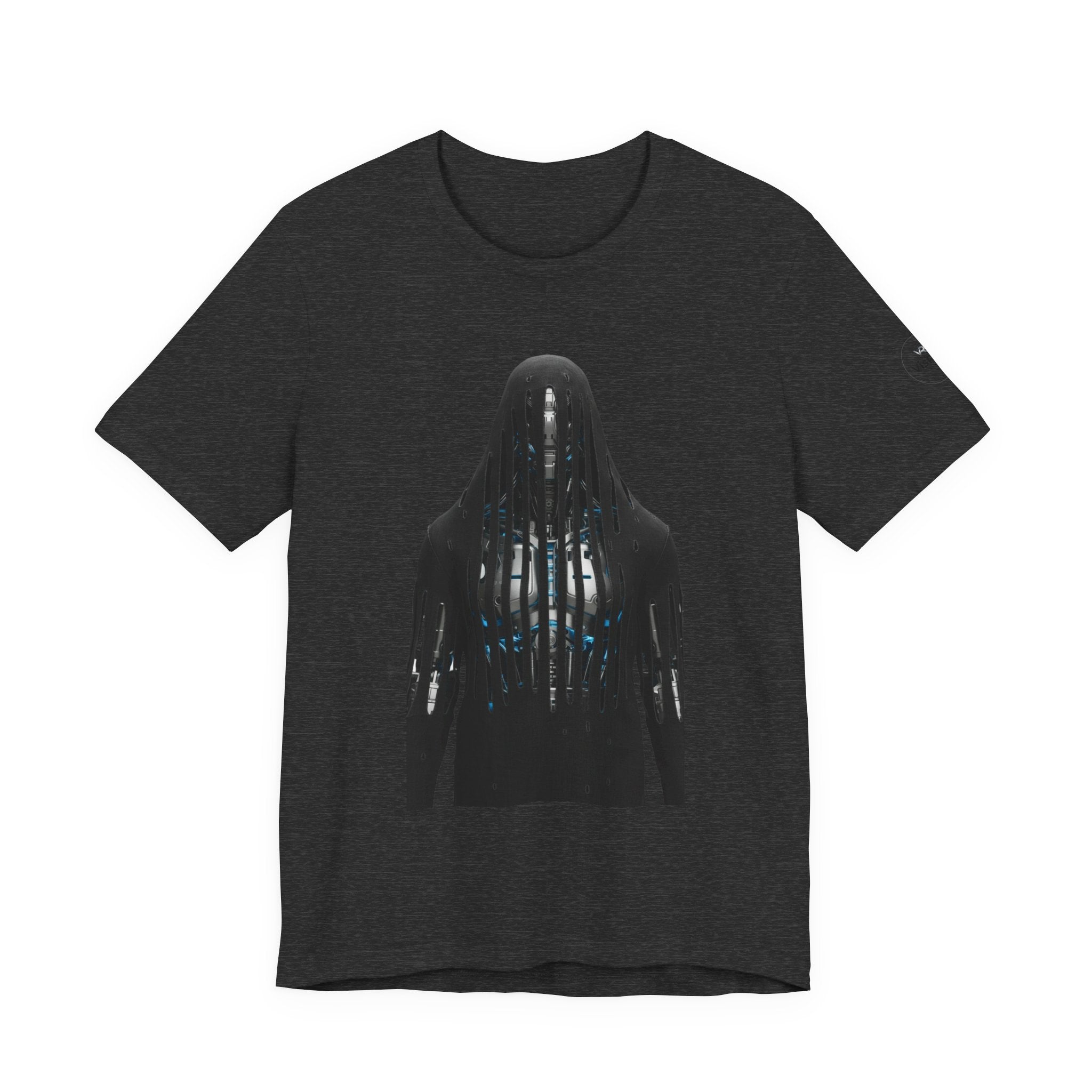 Horror Silhouette Tee — Shadowed Figure Graphic T-Shirt