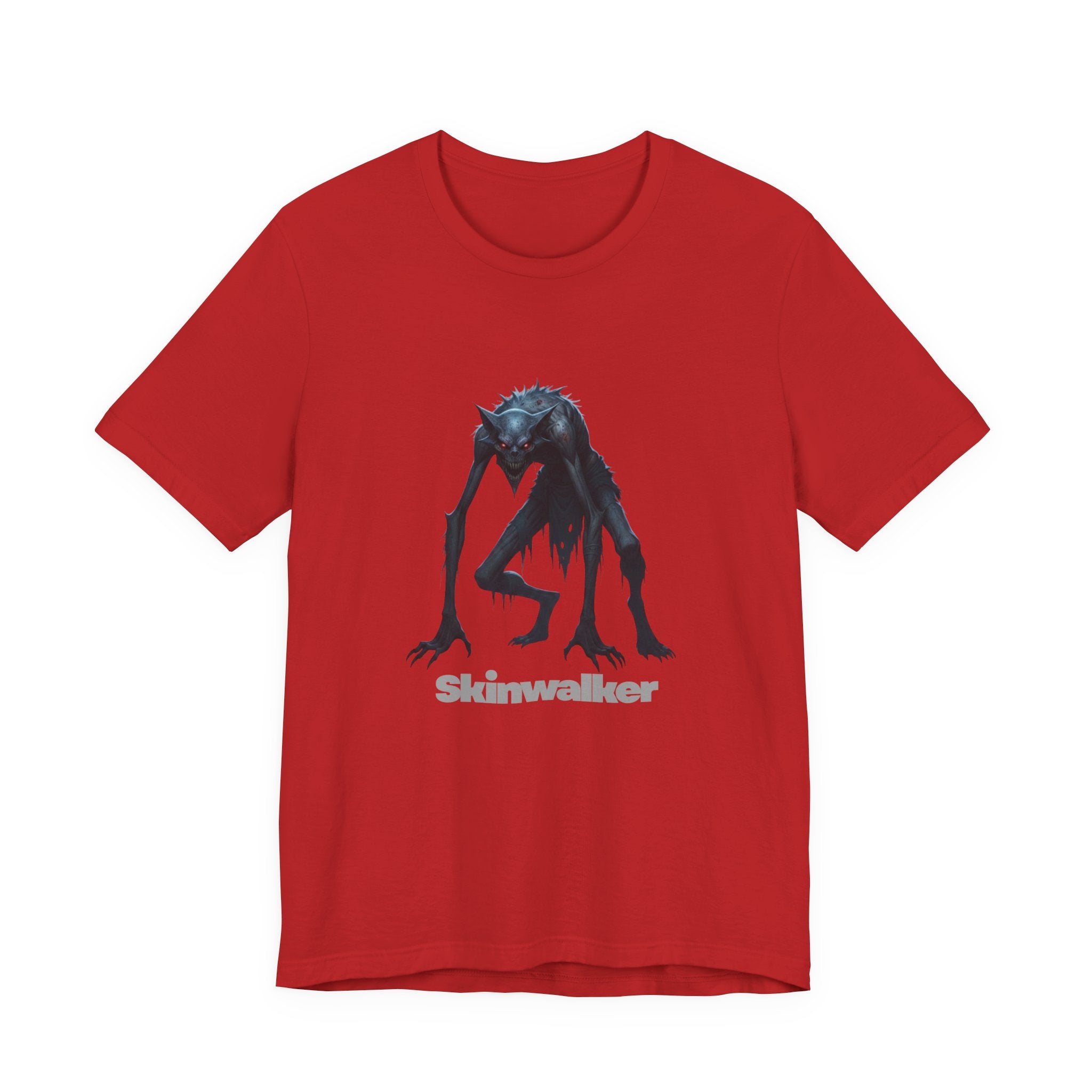 Skinwalker Graphic Tee — Creepy Creature Horror T-Shirt