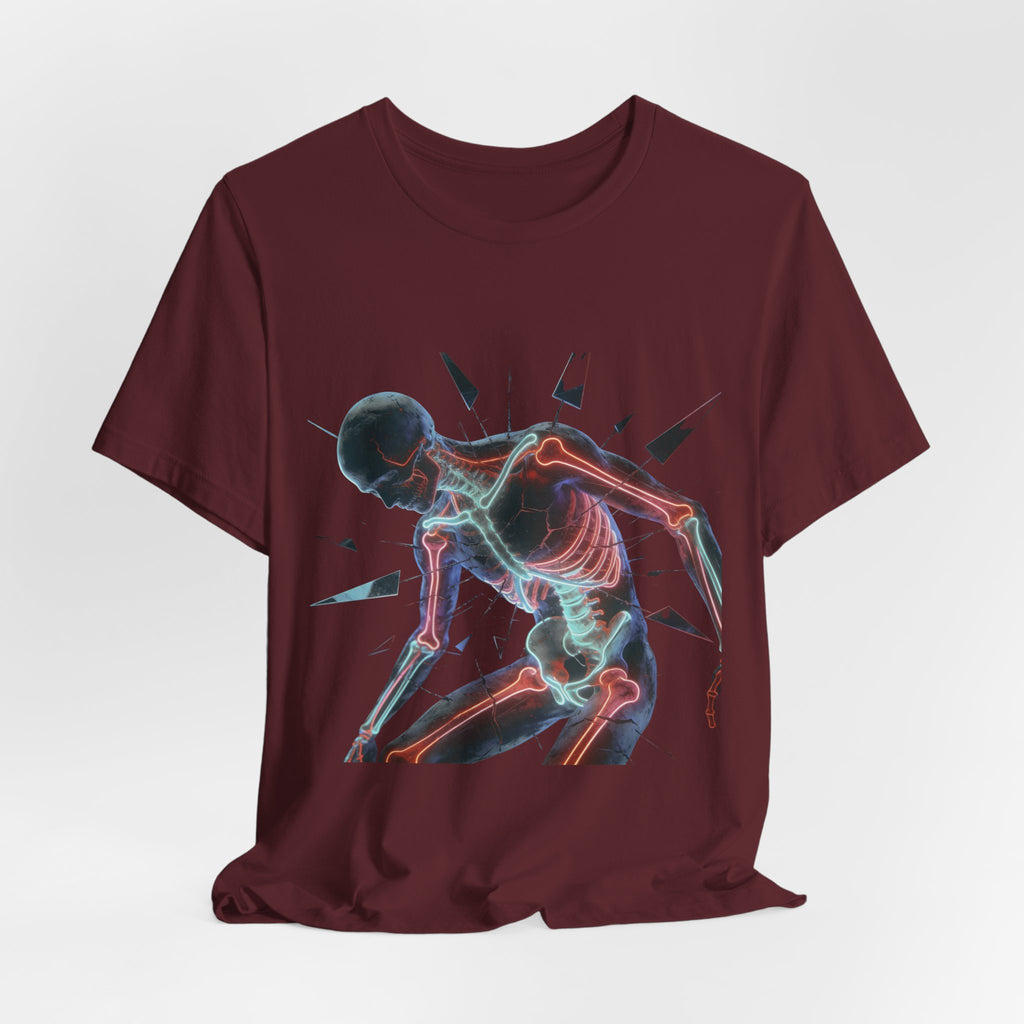 Anatomical Neon Surge T-Shirt