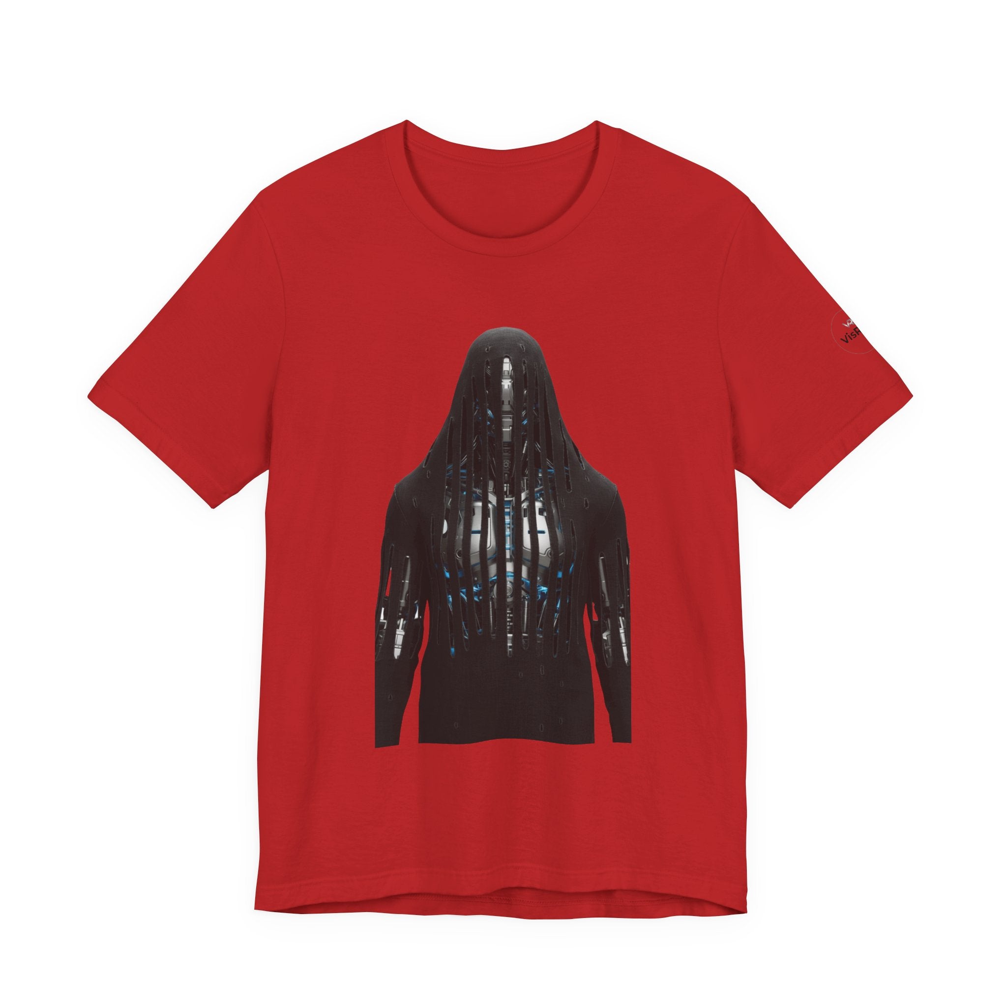 Horror Silhouette Tee — Shadowed Figure Graphic T-Shirt