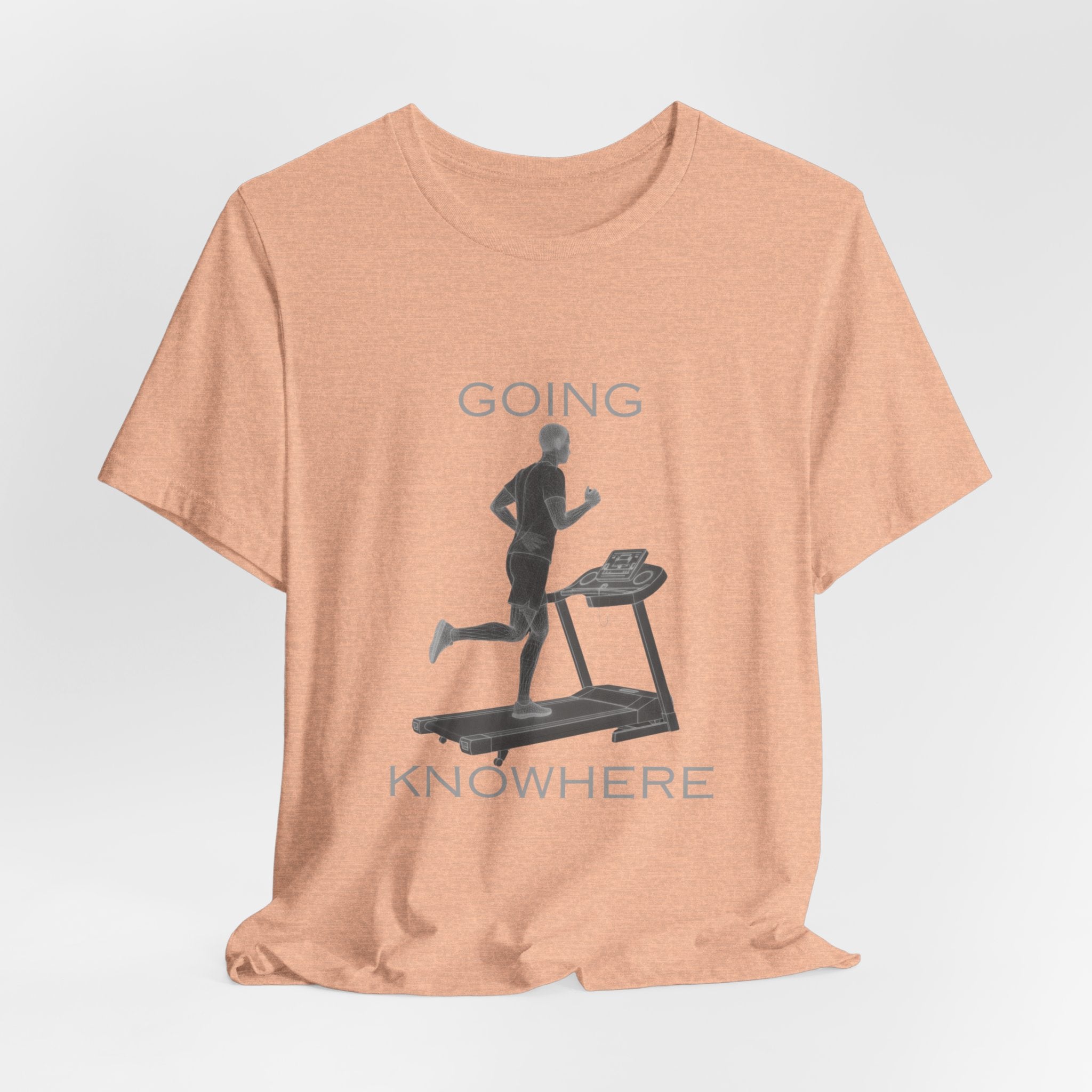 Going Knowhere T-Shirt — Funny Treadmill Runner Tee