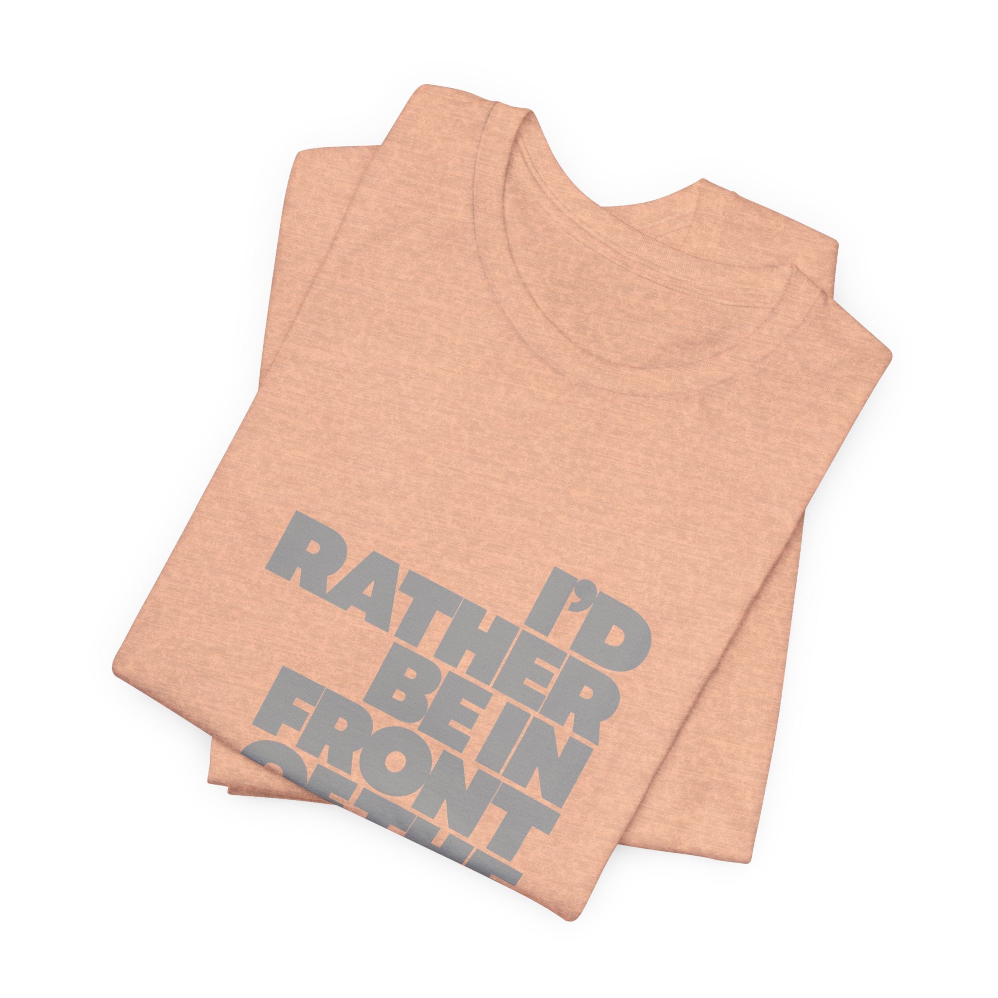 I'd Rather Be in Front of the TV Tee — Funny TV Lover Graphic T-Shirt
