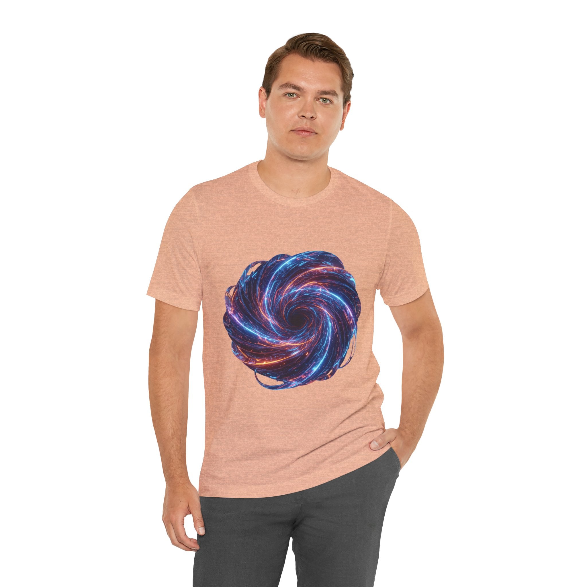 Galaxy Vortex T-Shirt — Cosmic Swirl Space Tee