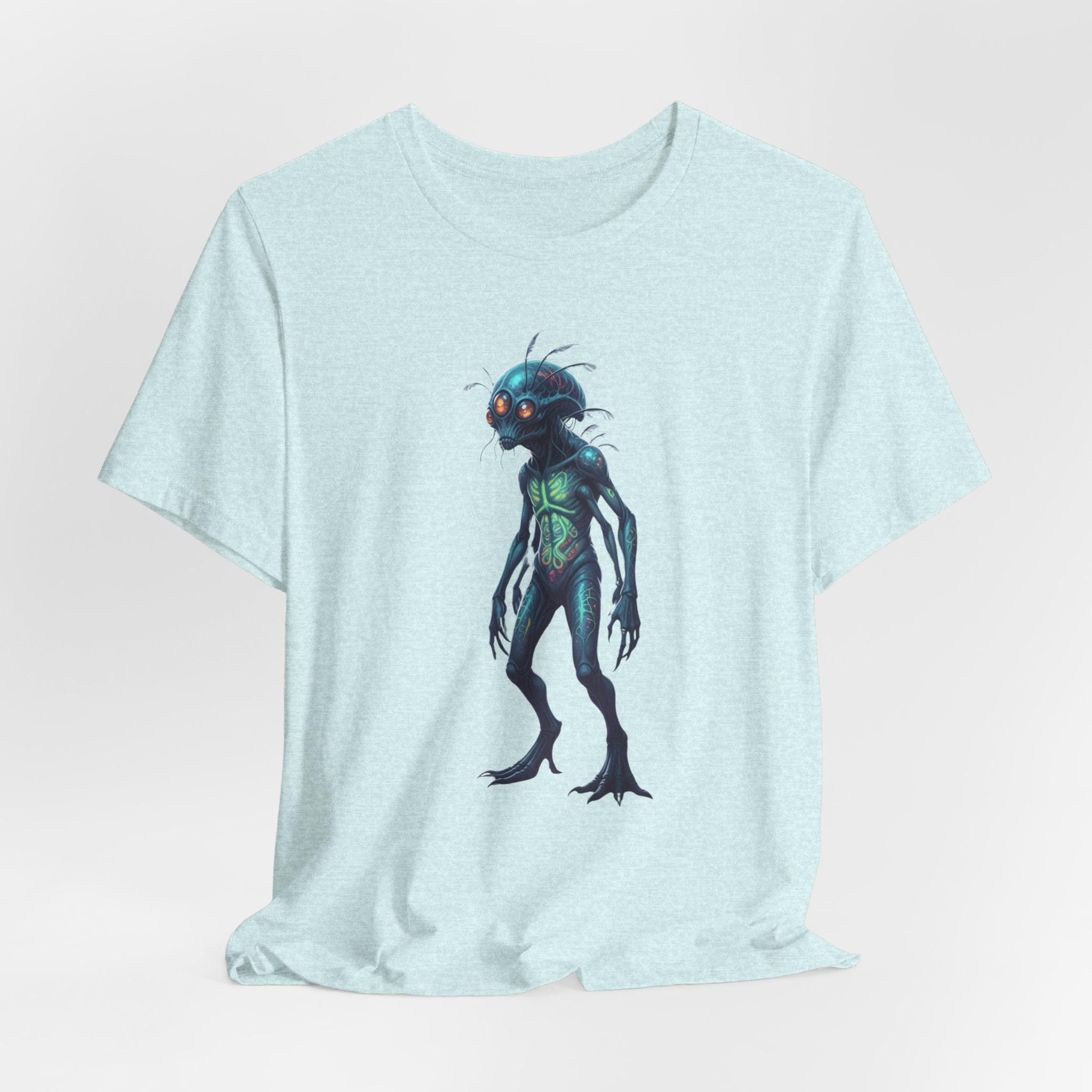 Alien Creature Graphic Tee — Sci‑Fi Monster T‑Shirt