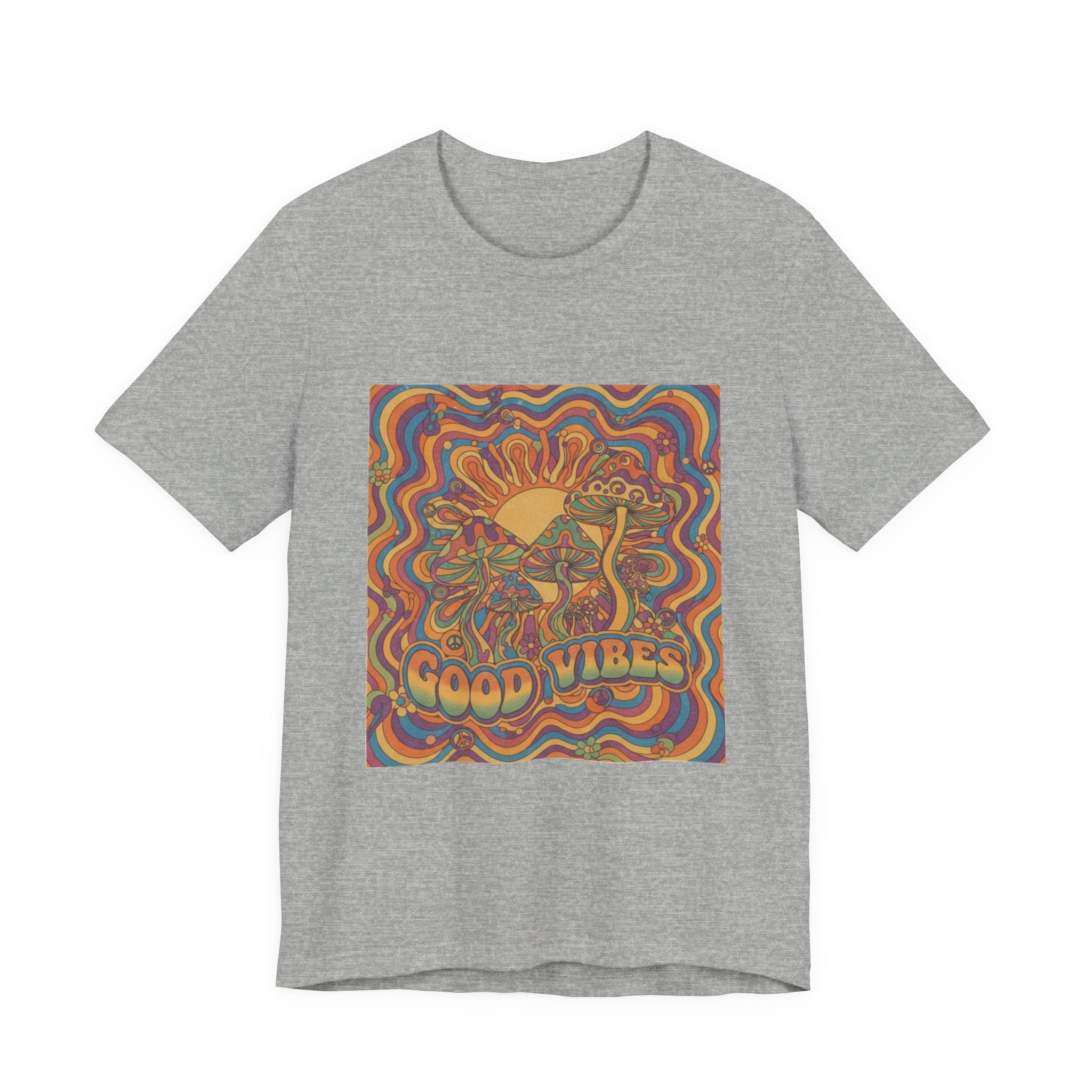 Good Vibes Retro Sunflower T-Shirt