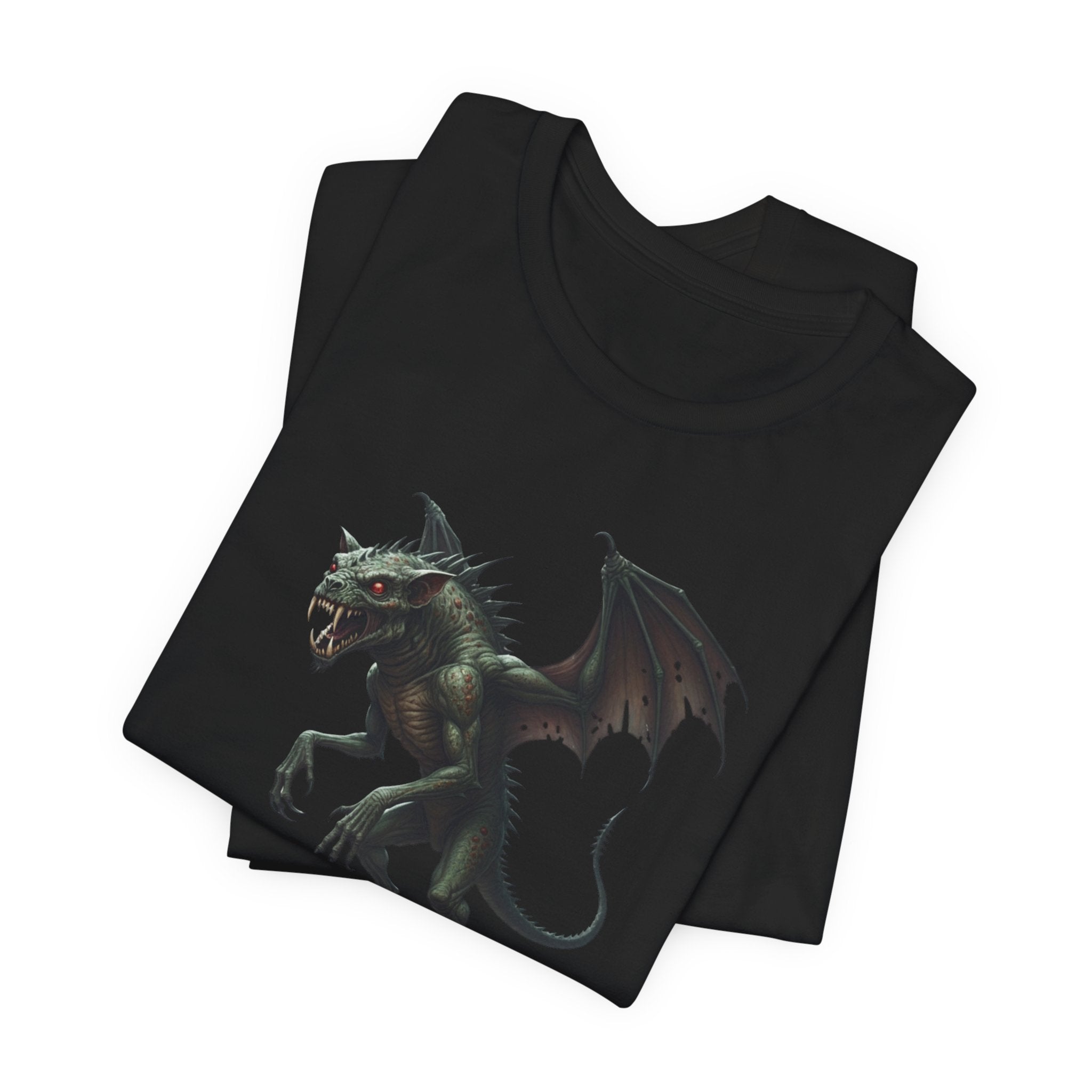 Chupacabra Graphic Tee — Mythical Creature Horror T-Shirt