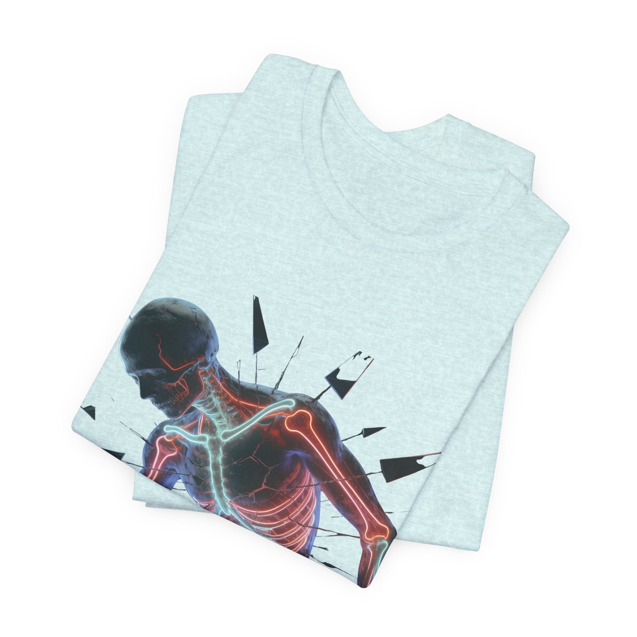 Anatomical Neon Surge T-Shirt