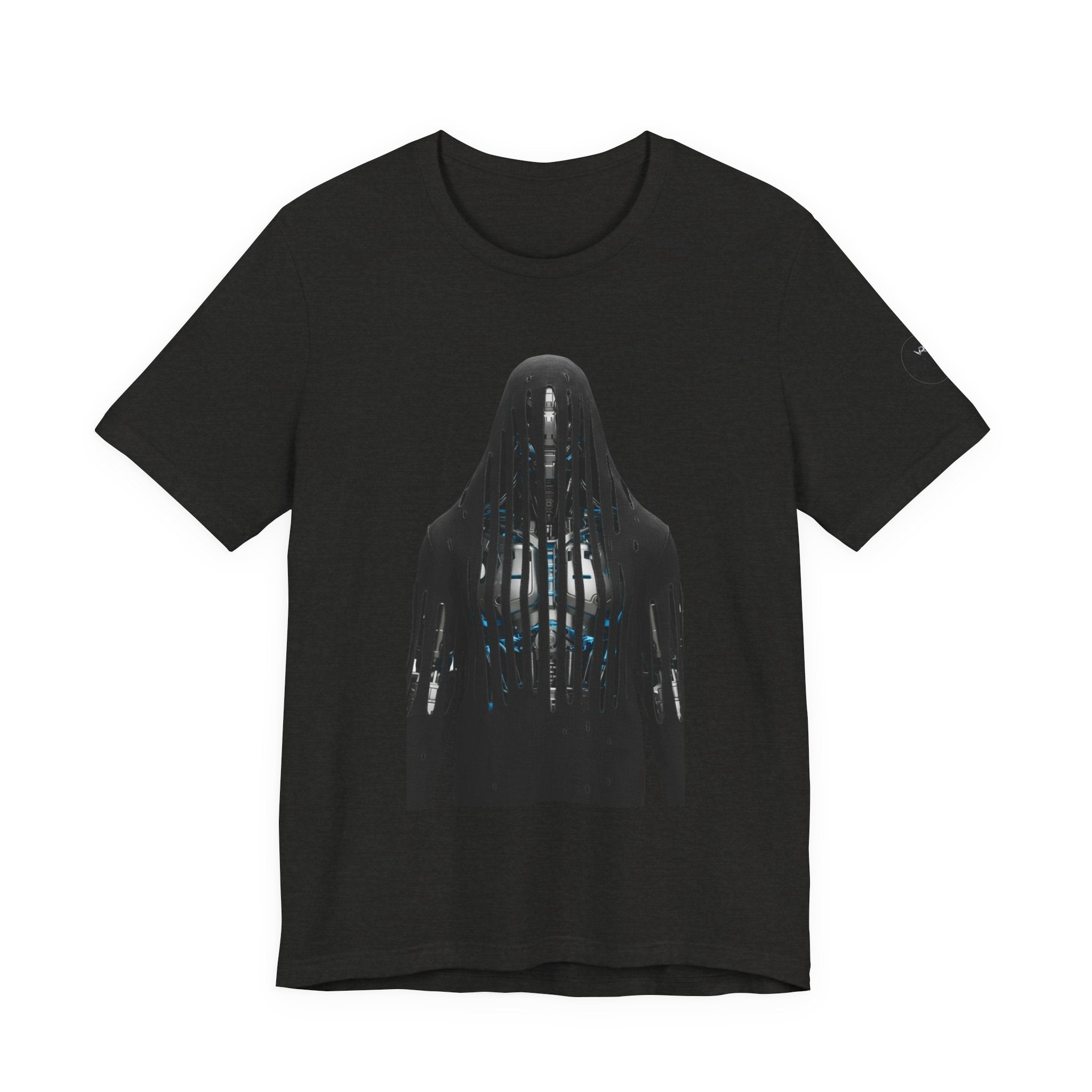 Horror Silhouette Tee — Shadowed Figure Graphic T-Shirt