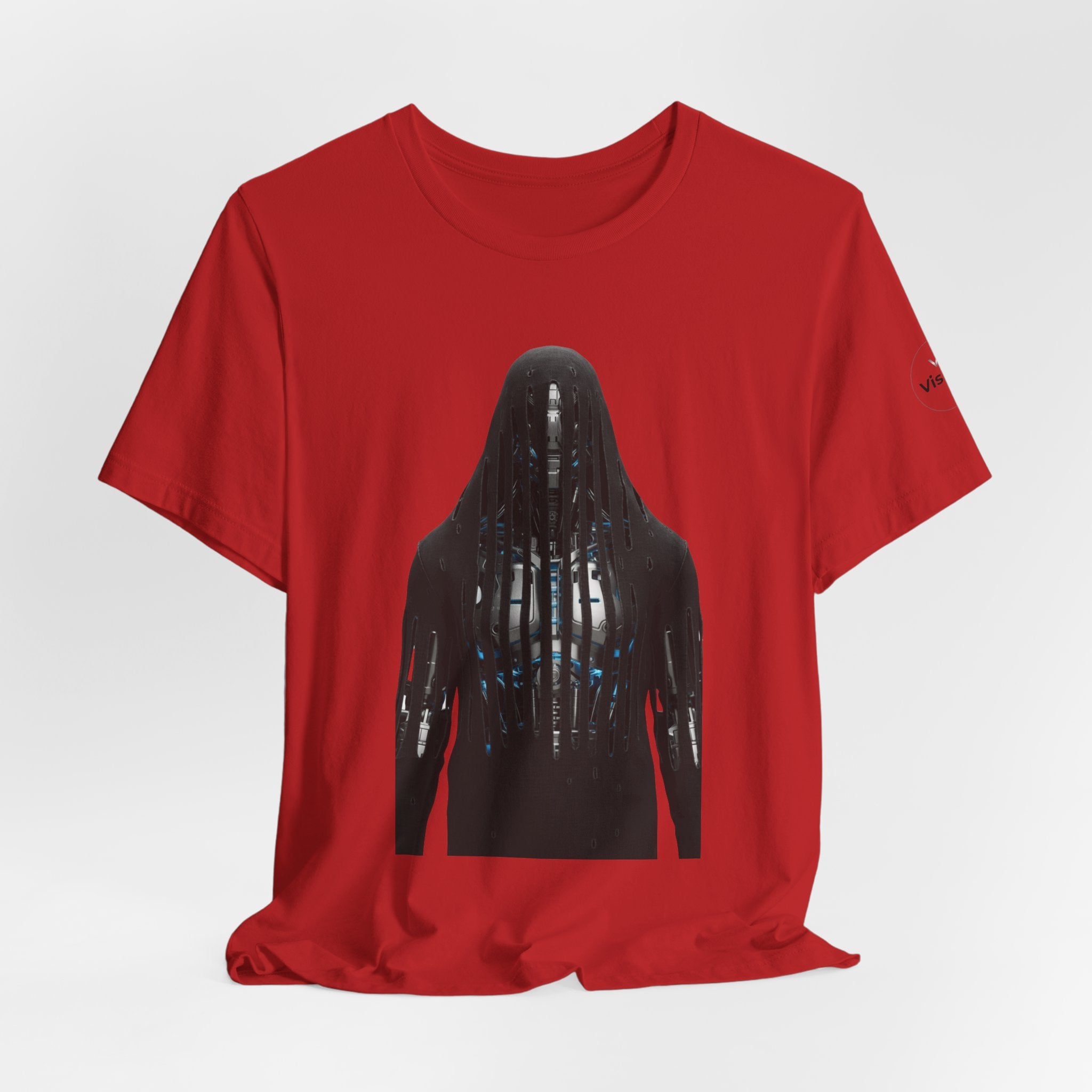 Horror Silhouette Tee — Shadowed Figure Graphic T-Shirt