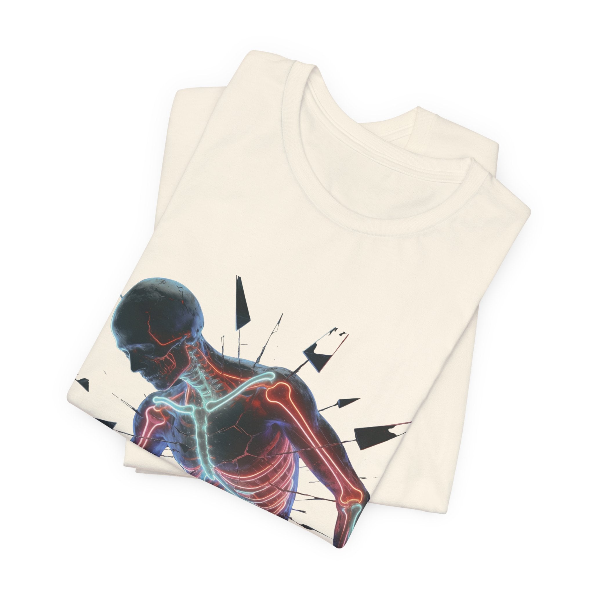 Anatomical Neon Surge T-Shirt