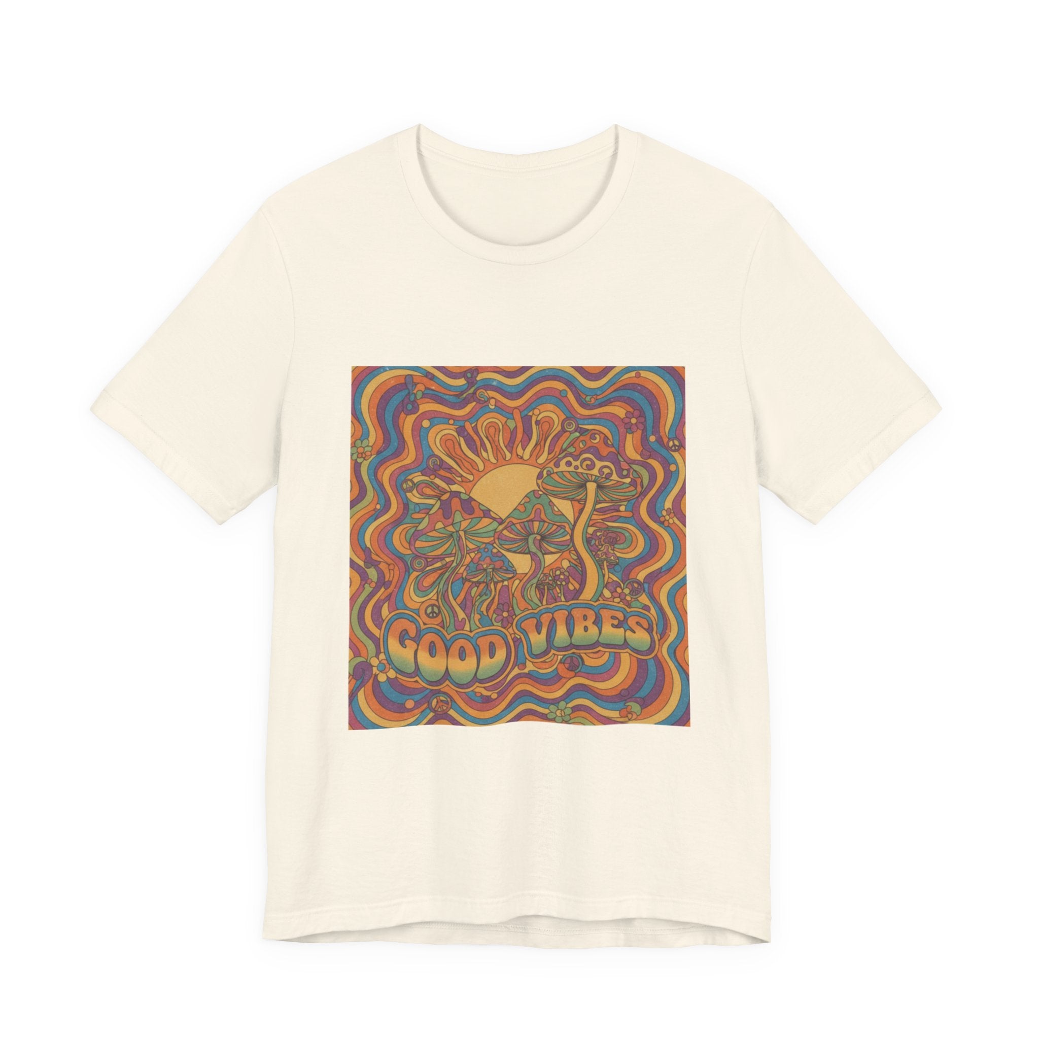 Good Vibes Retro Sunflower T-Shirt