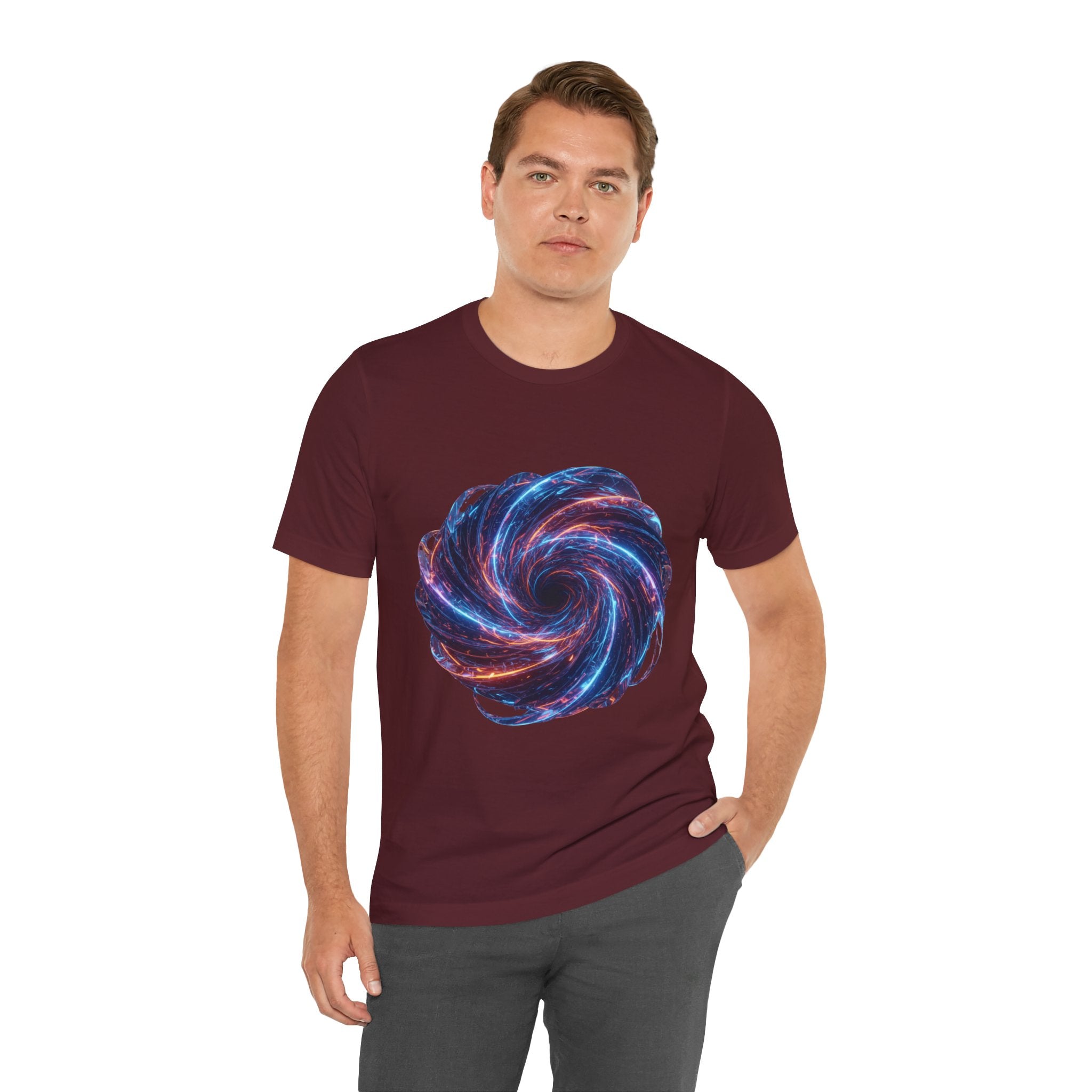 Galaxy Vortex T-Shirt — Cosmic Swirl Space Tee
