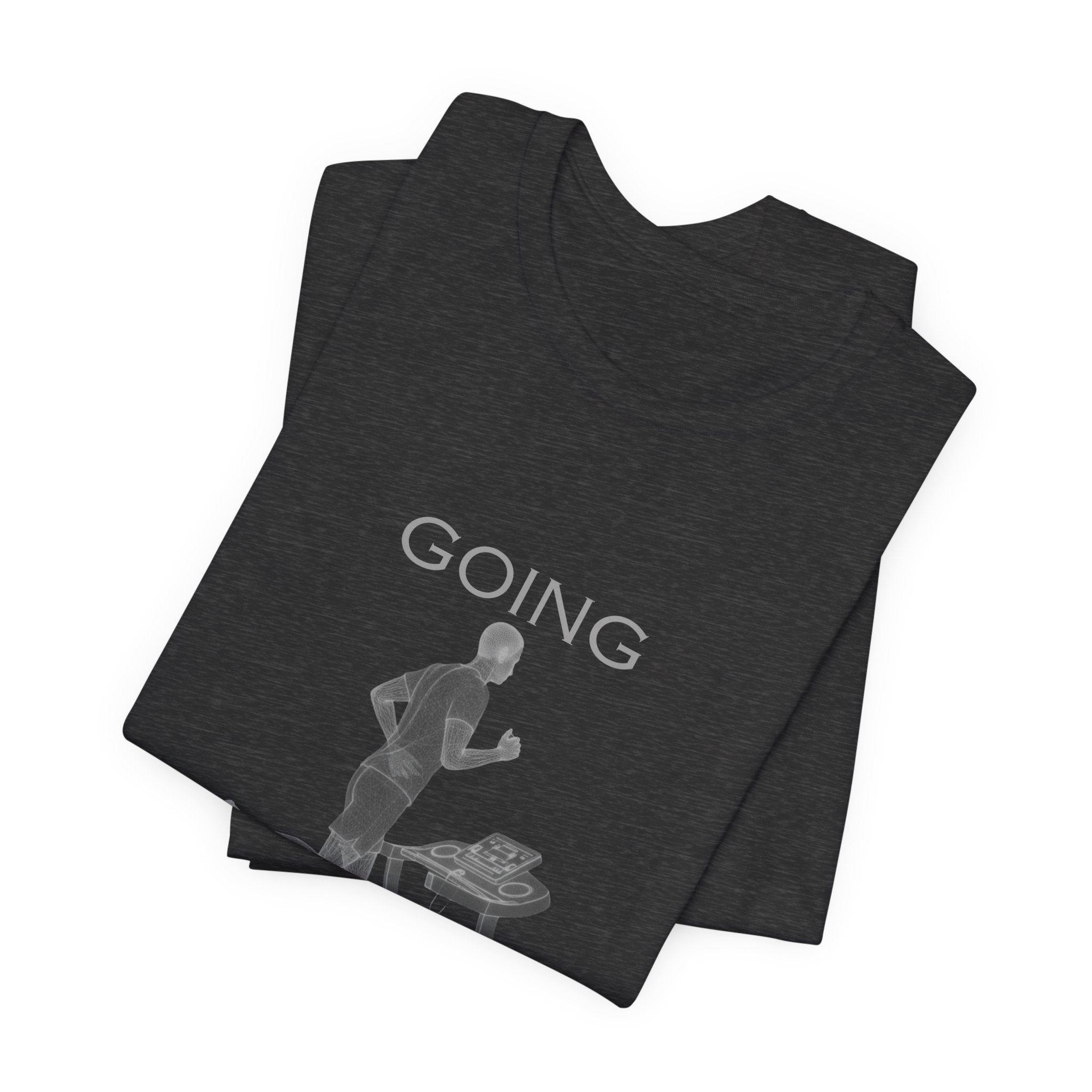 Going Knowhere T-Shirt — Funny Treadmill Runner Tee