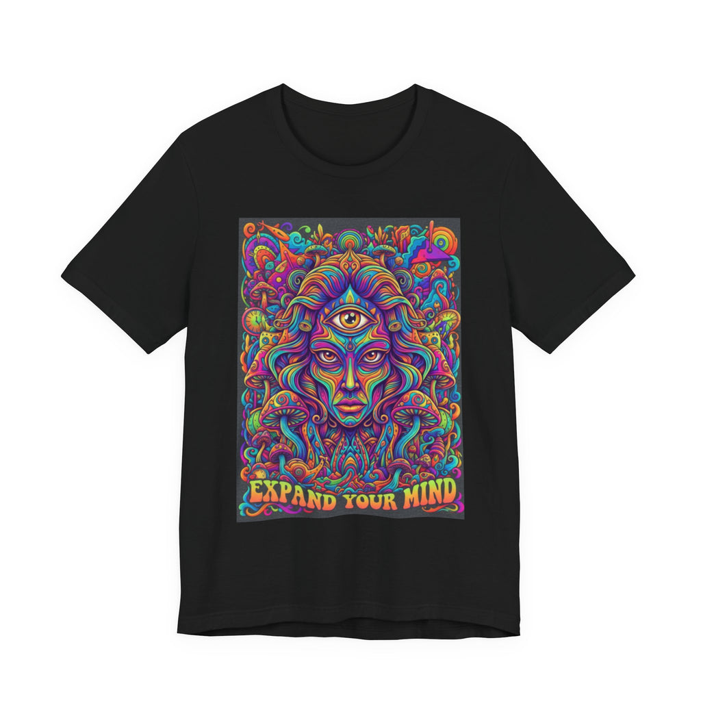 Expand Your Mind Psychedelic T-Shirt — Third Eye Trippy Art Tee