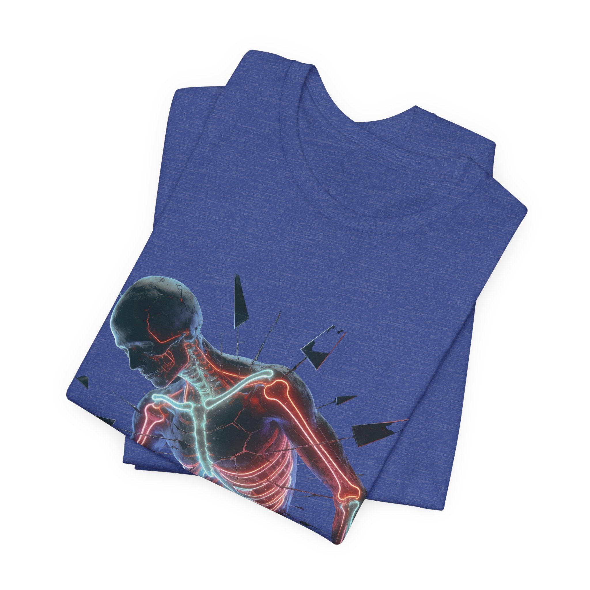 Anatomical Neon Surge T-Shirt