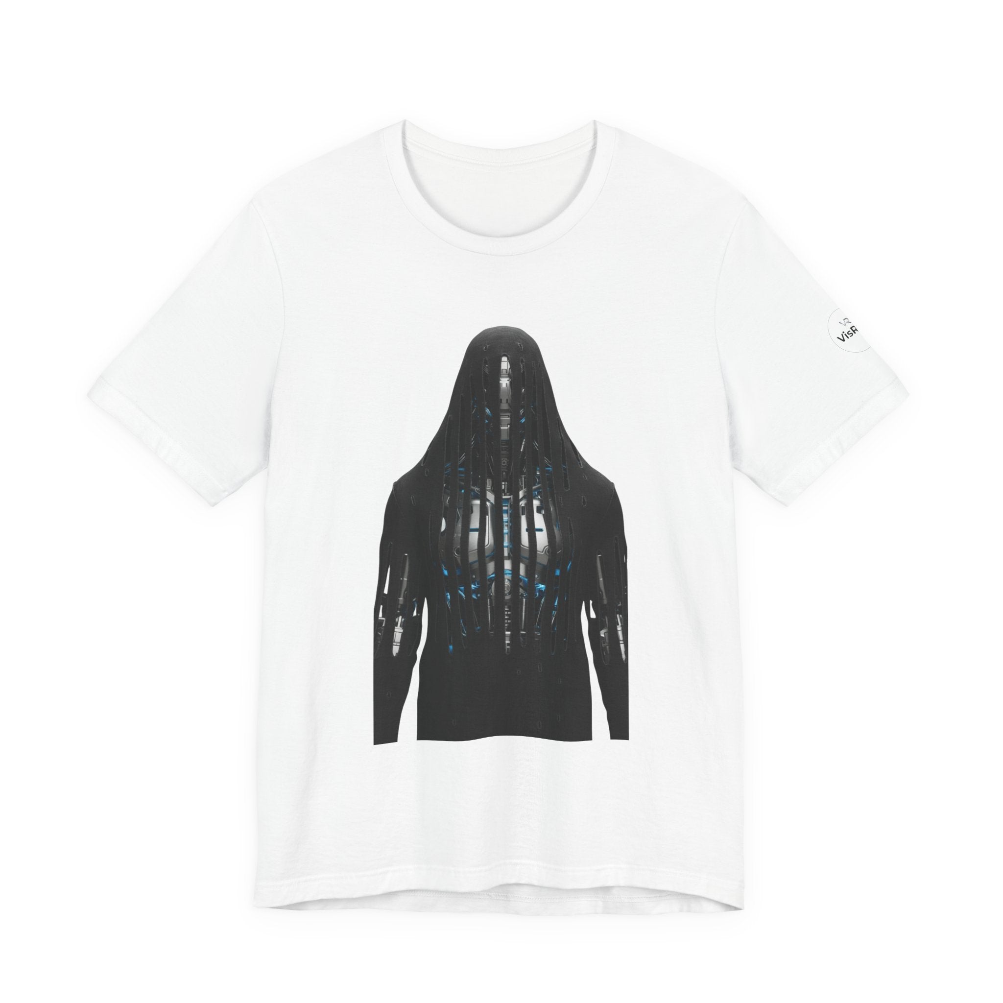 Horror Silhouette Tee — Shadowed Figure Graphic T-Shirt