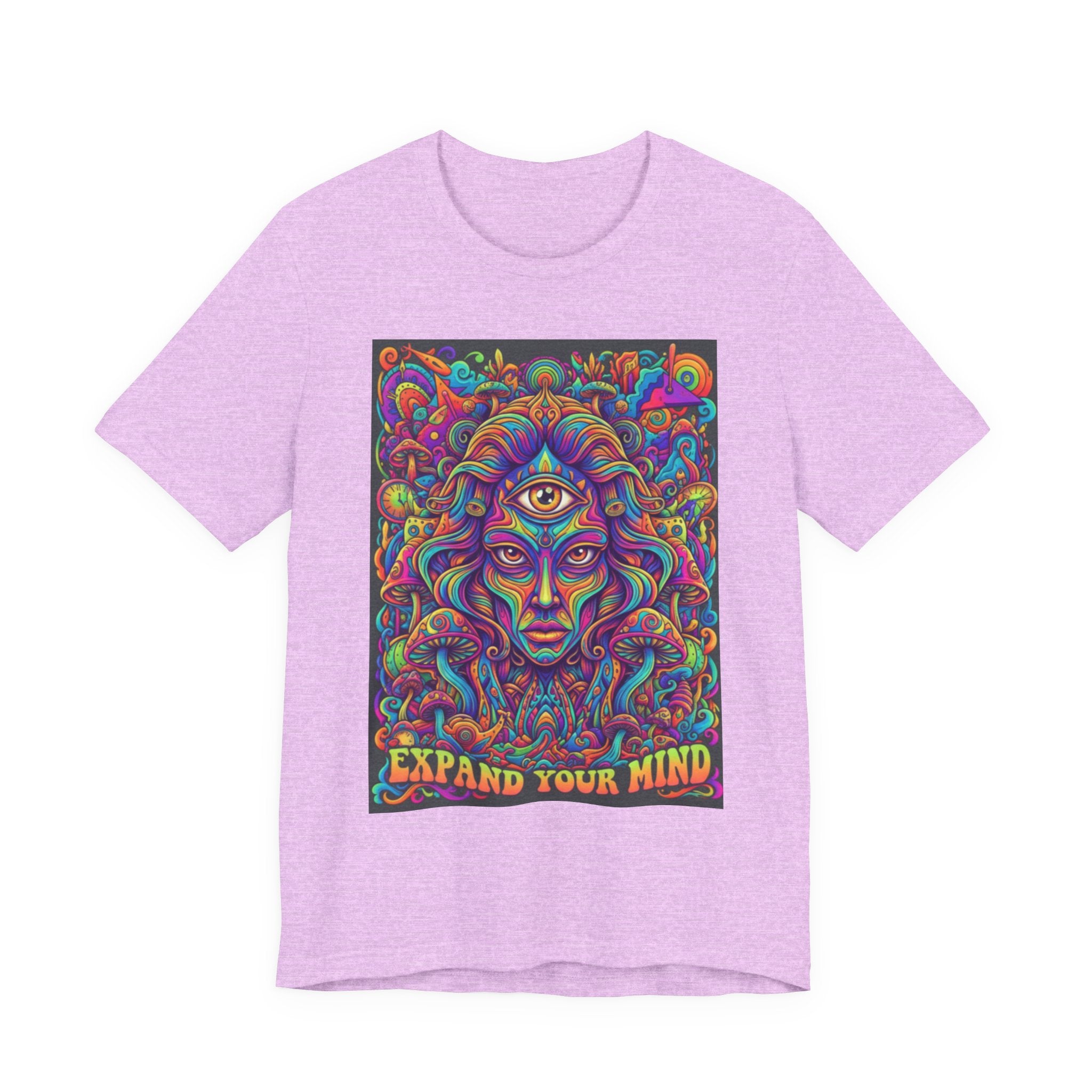 Expand Your Mind Psychedelic T-Shirt — Third Eye Trippy Art Tee