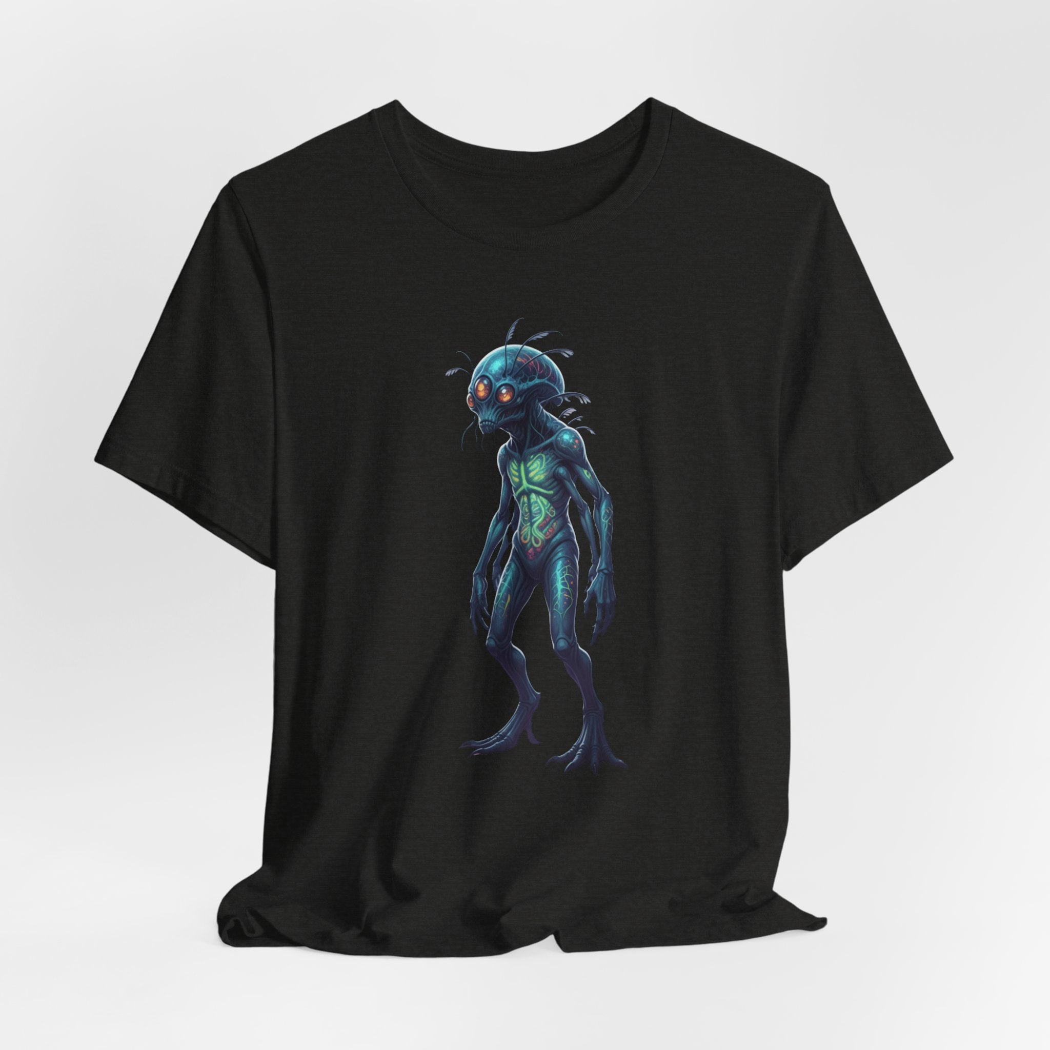 Alien Creature Graphic Tee — Sci‑Fi Monster T‑Shirt