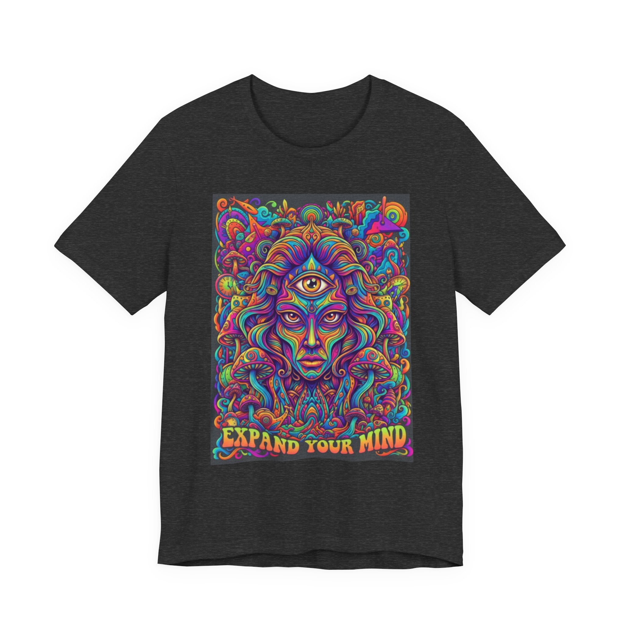 Expand Your Mind Psychedelic T-Shirt — Third Eye Trippy Art Tee