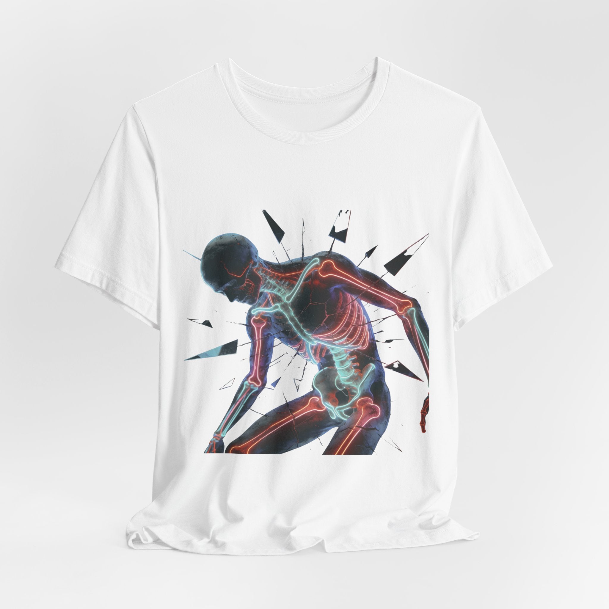 Anatomical Neon Surge T-Shirt