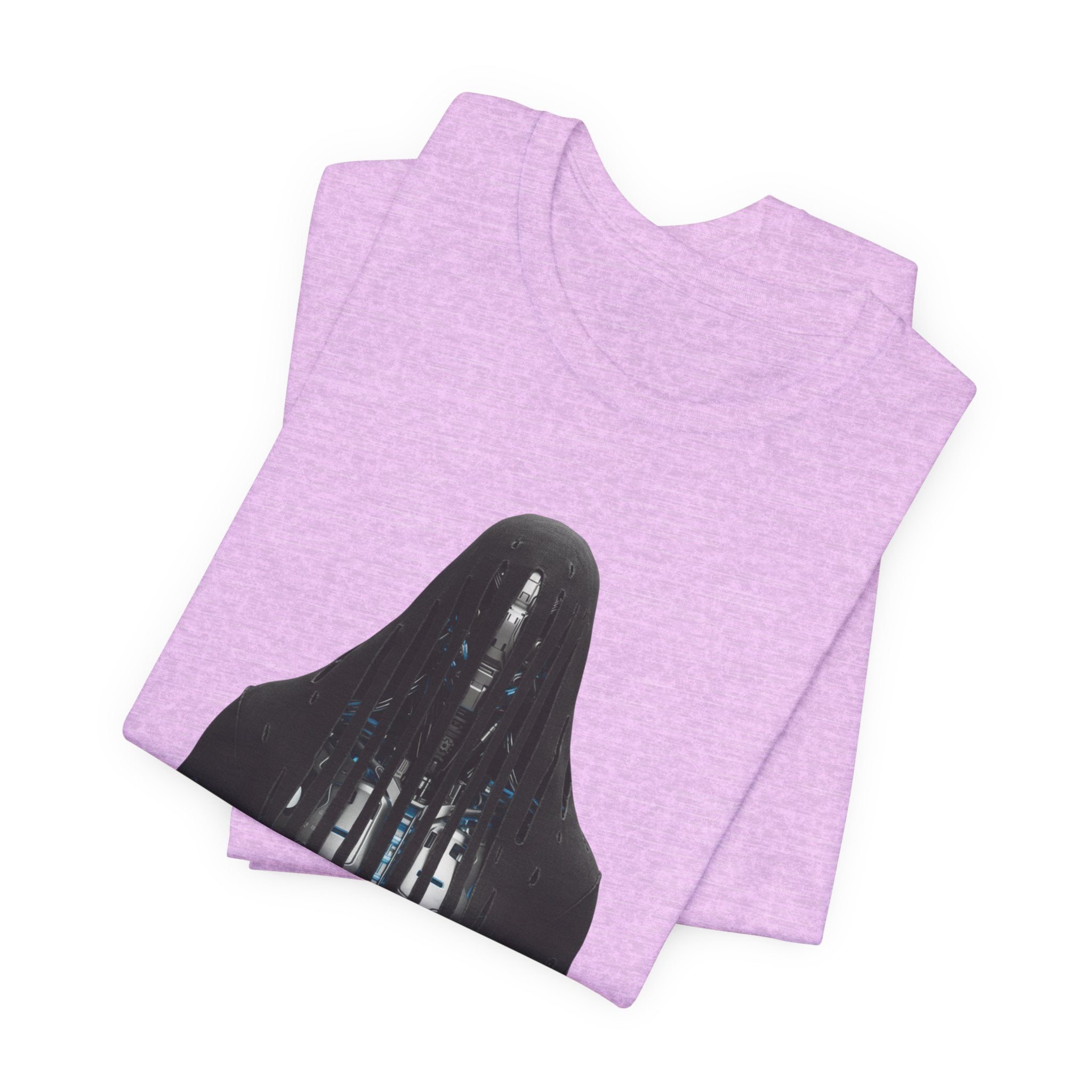 Horror Silhouette Tee — Shadowed Figure Graphic T-Shirt
