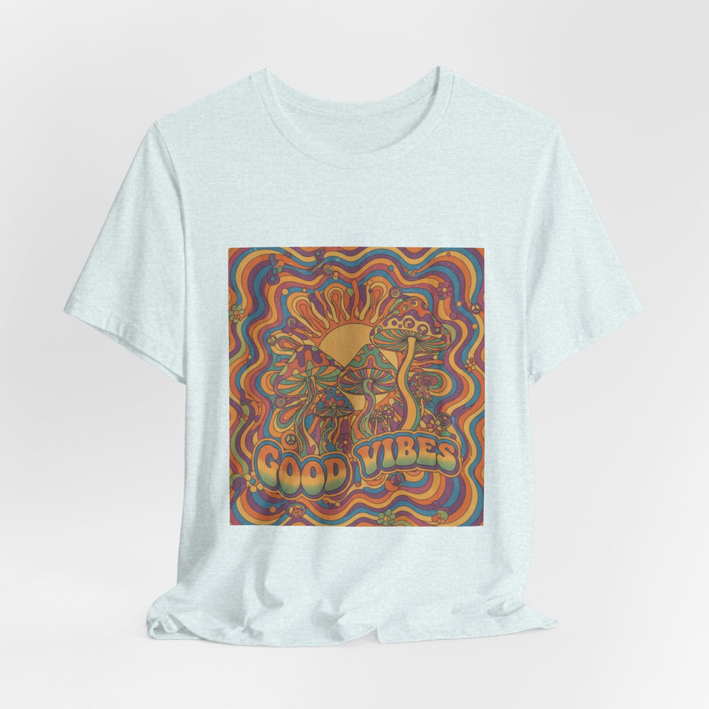 Good Vibes Retro Sunflower T-Shirt