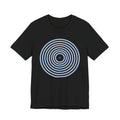 Concentric Circle Graphic Tee – Minimalist Retro Target Design