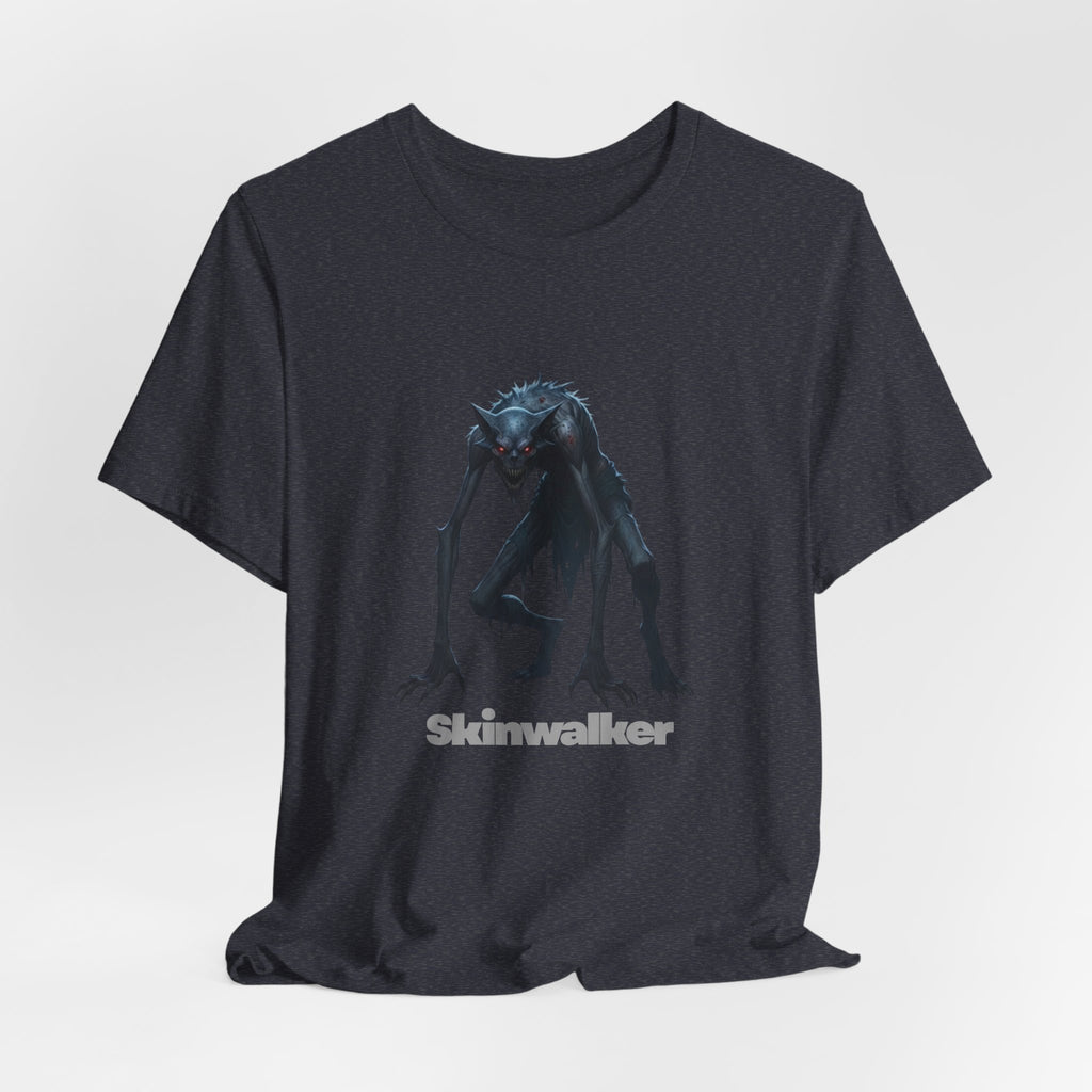 Skinwalker Graphic Tee — Creepy Creature Horror T-Shirt