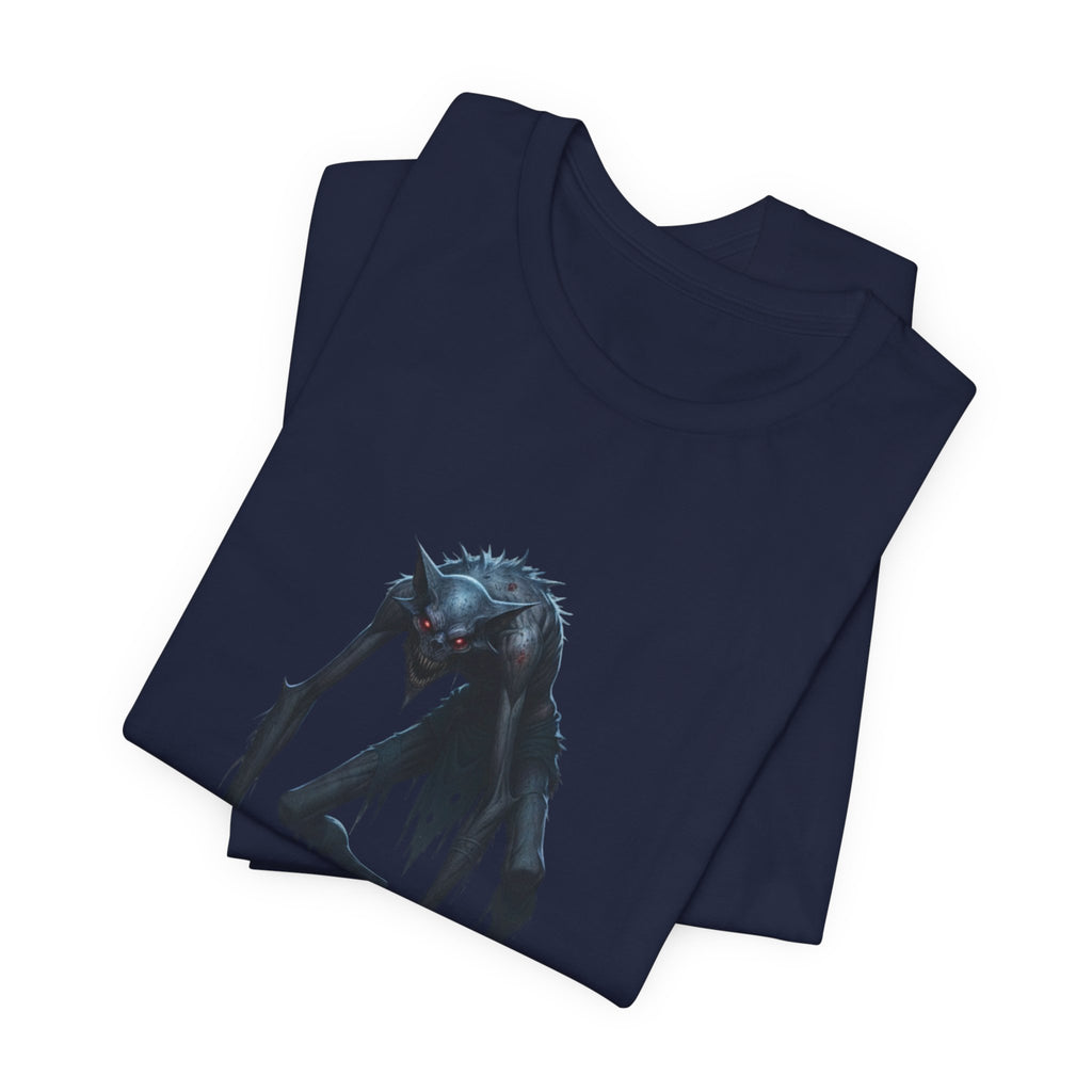 Skinwalker Graphic Tee — Creepy Creature Horror T-Shirt
