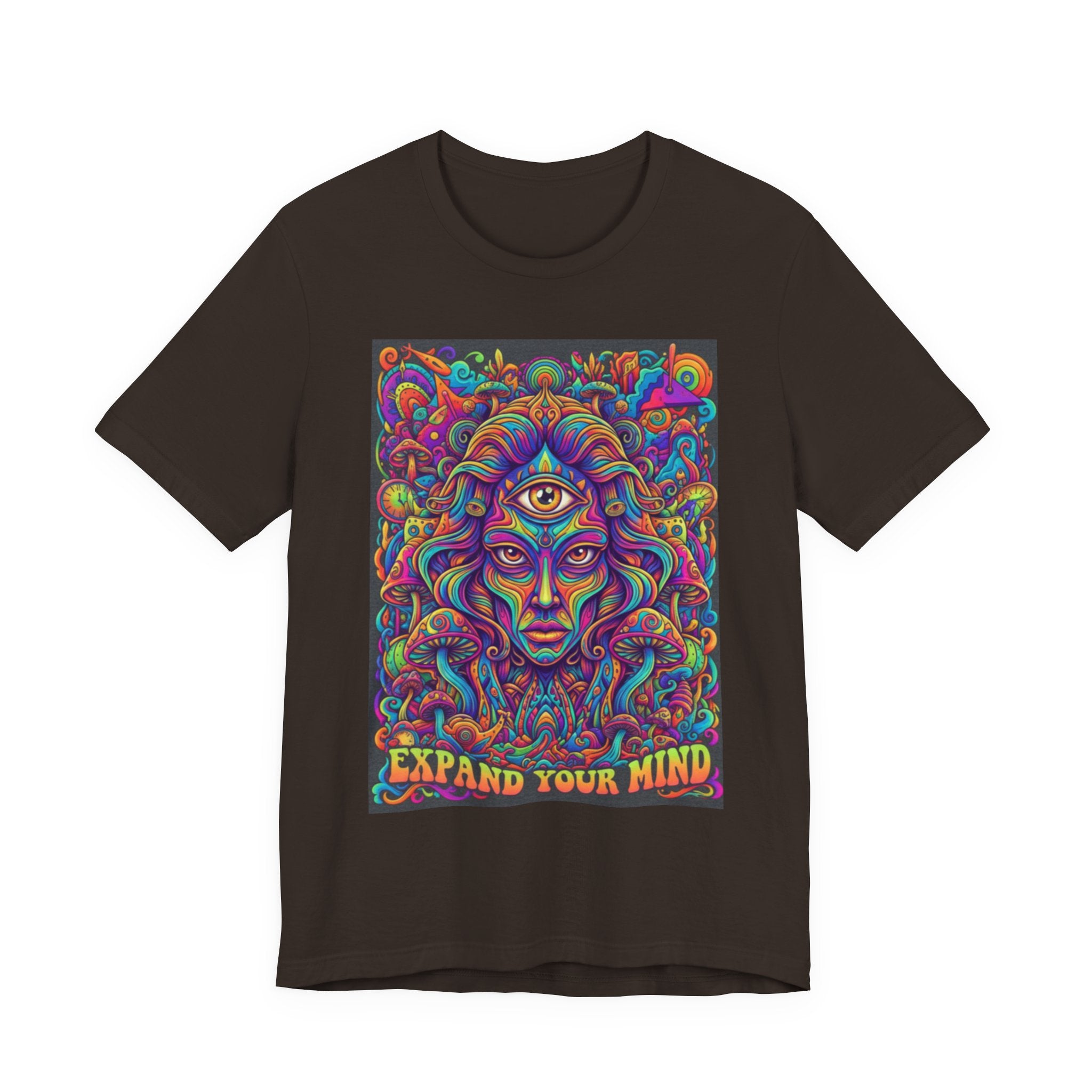 Expand Your Mind Psychedelic T-Shirt — Third Eye Trippy Art Tee