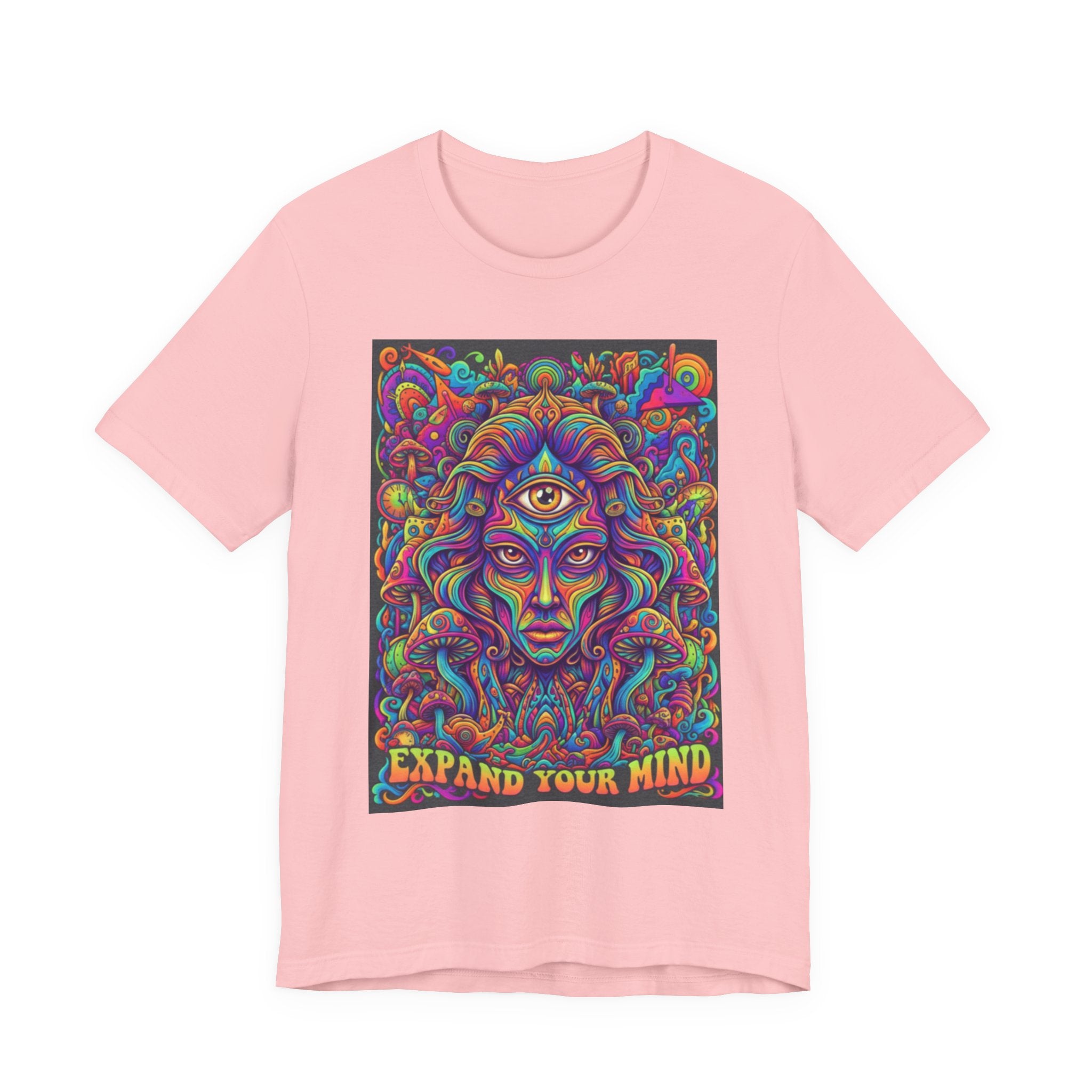 Expand Your Mind Psychedelic T-Shirt — Third Eye Trippy Art Tee