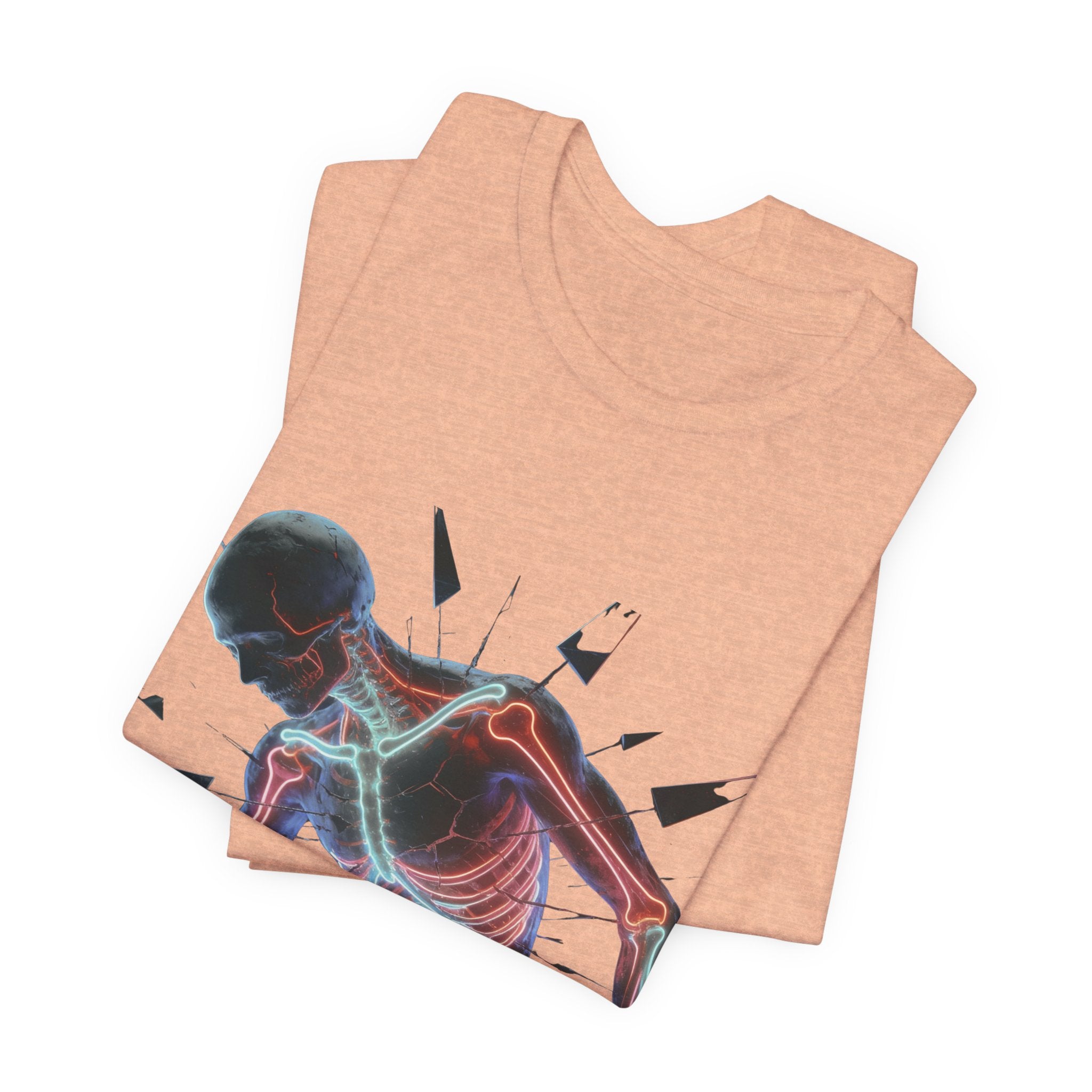 Anatomical Neon Surge T-Shirt
