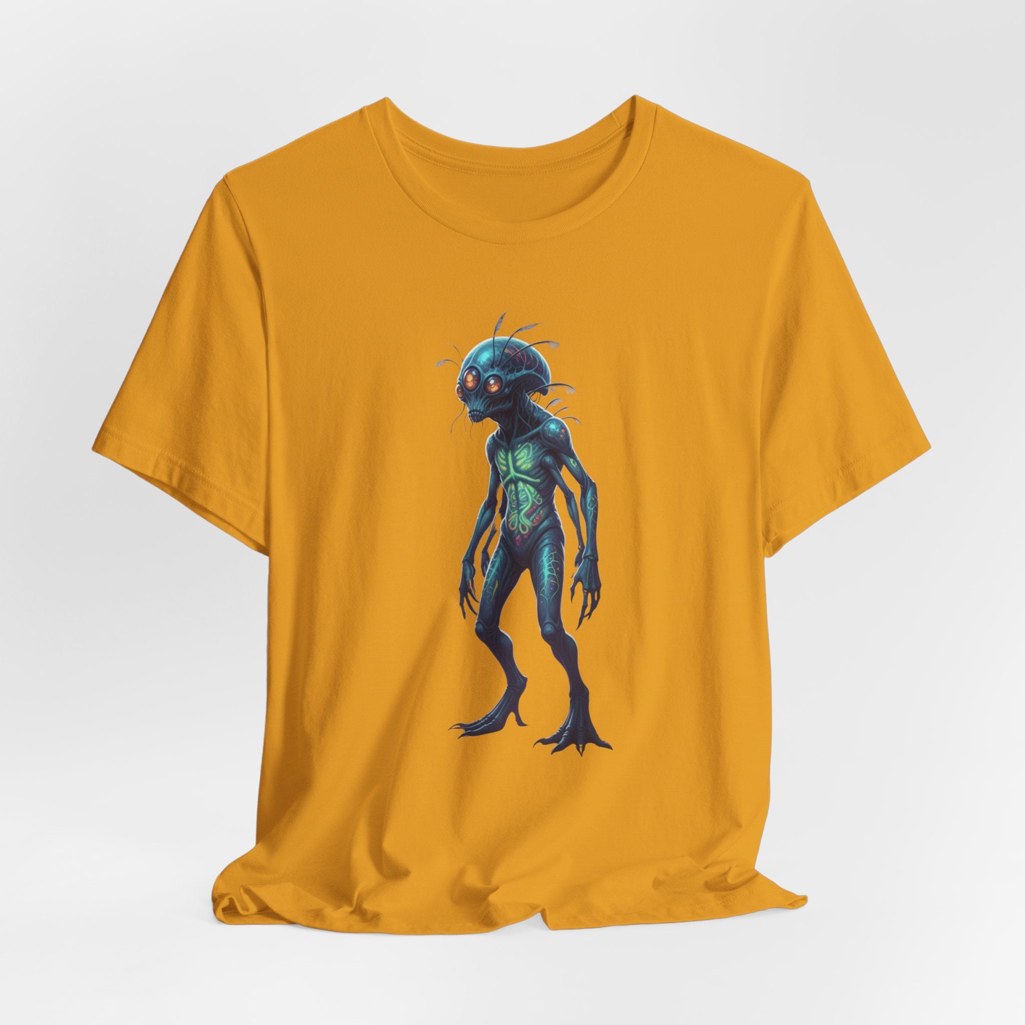 Alien Creature Graphic Tee — Sci‑Fi Monster T‑Shirt