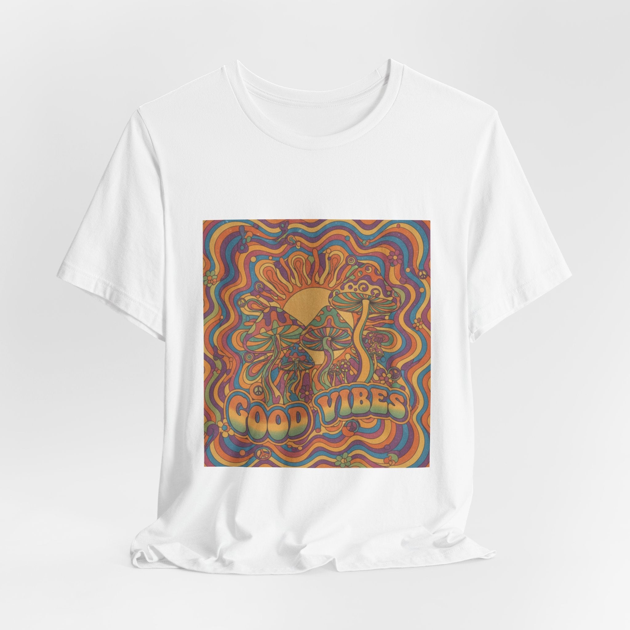 Good Vibes Retro Sunflower T-Shirt