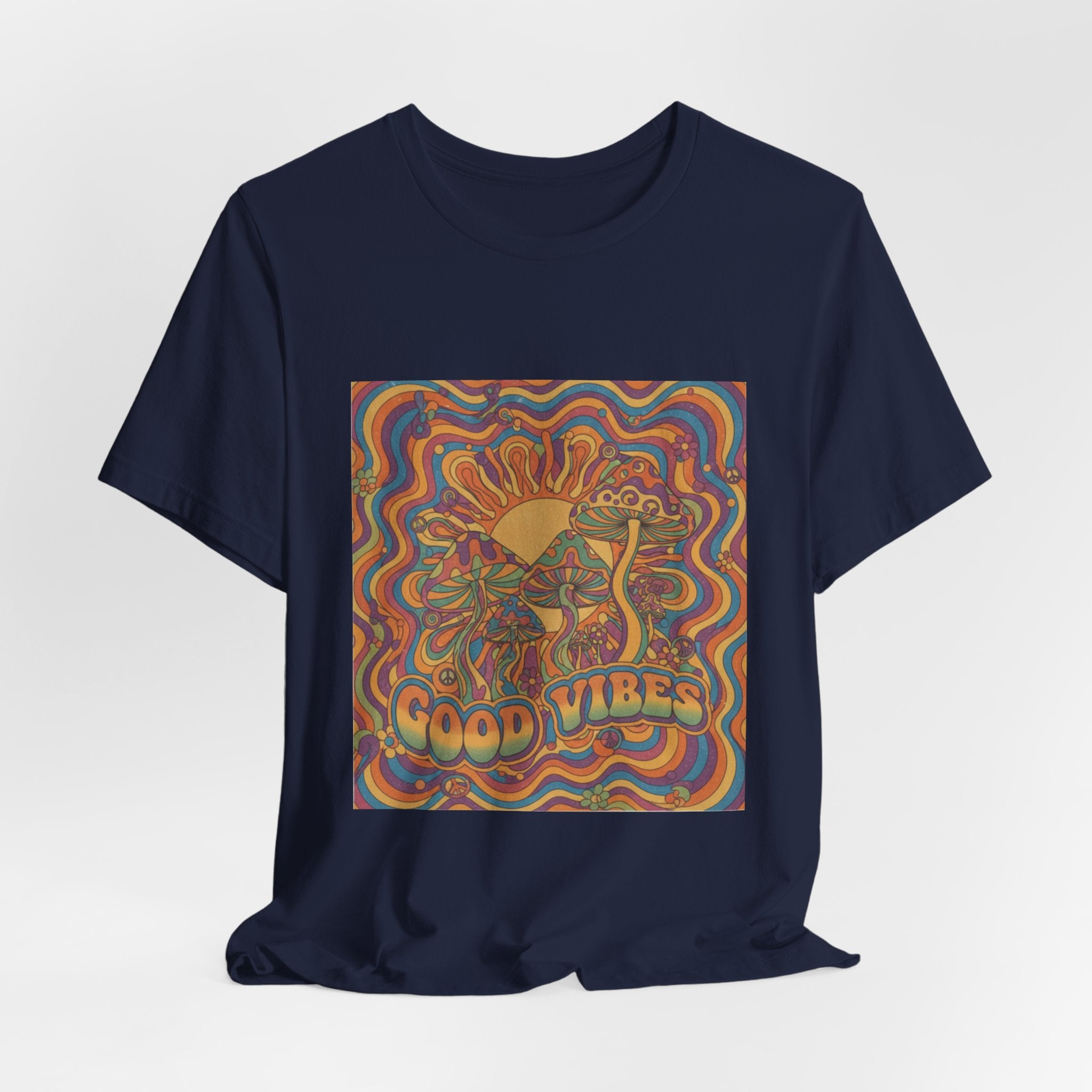 Good Vibes Retro Sunflower T-Shirt