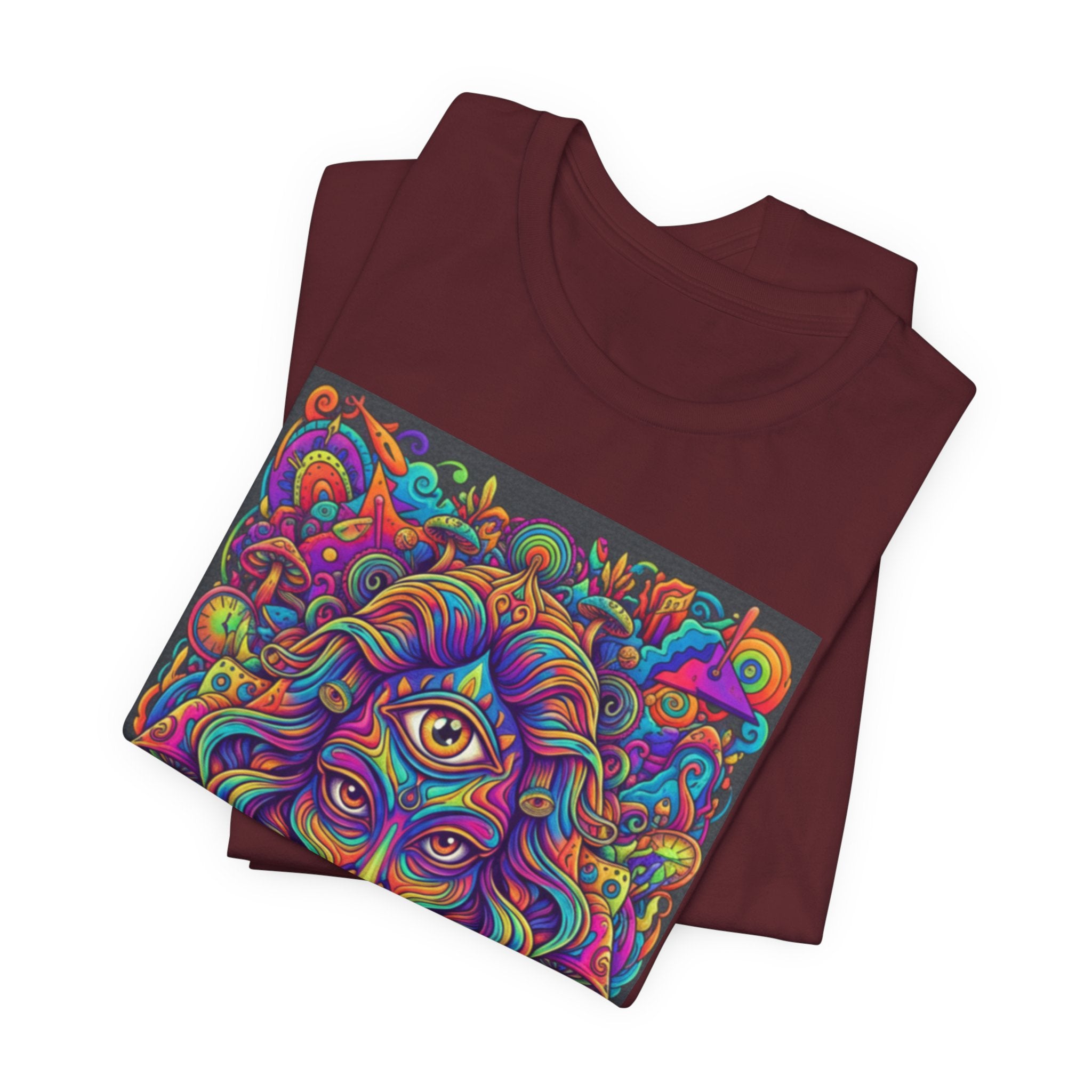 Expand Your Mind Psychedelic T-Shirt — Third Eye Trippy Art Tee