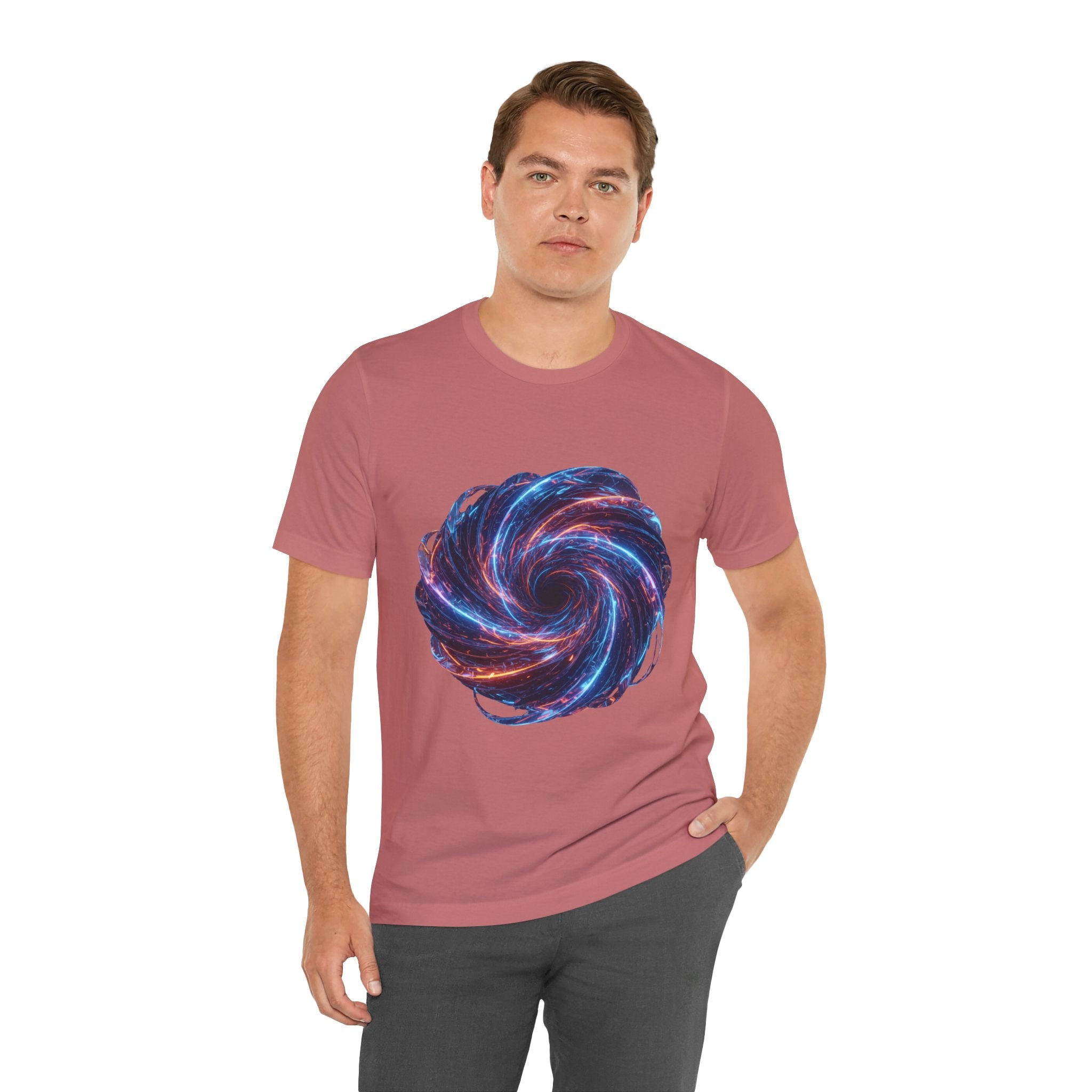 Galaxy Vortex T-Shirt — Cosmic Swirl Space Tee