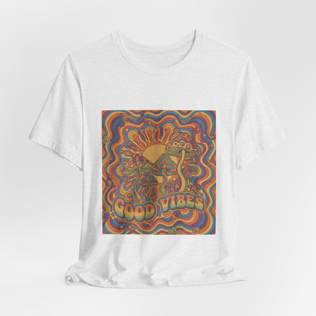 Good Vibes Retro Sunflower T-Shirt