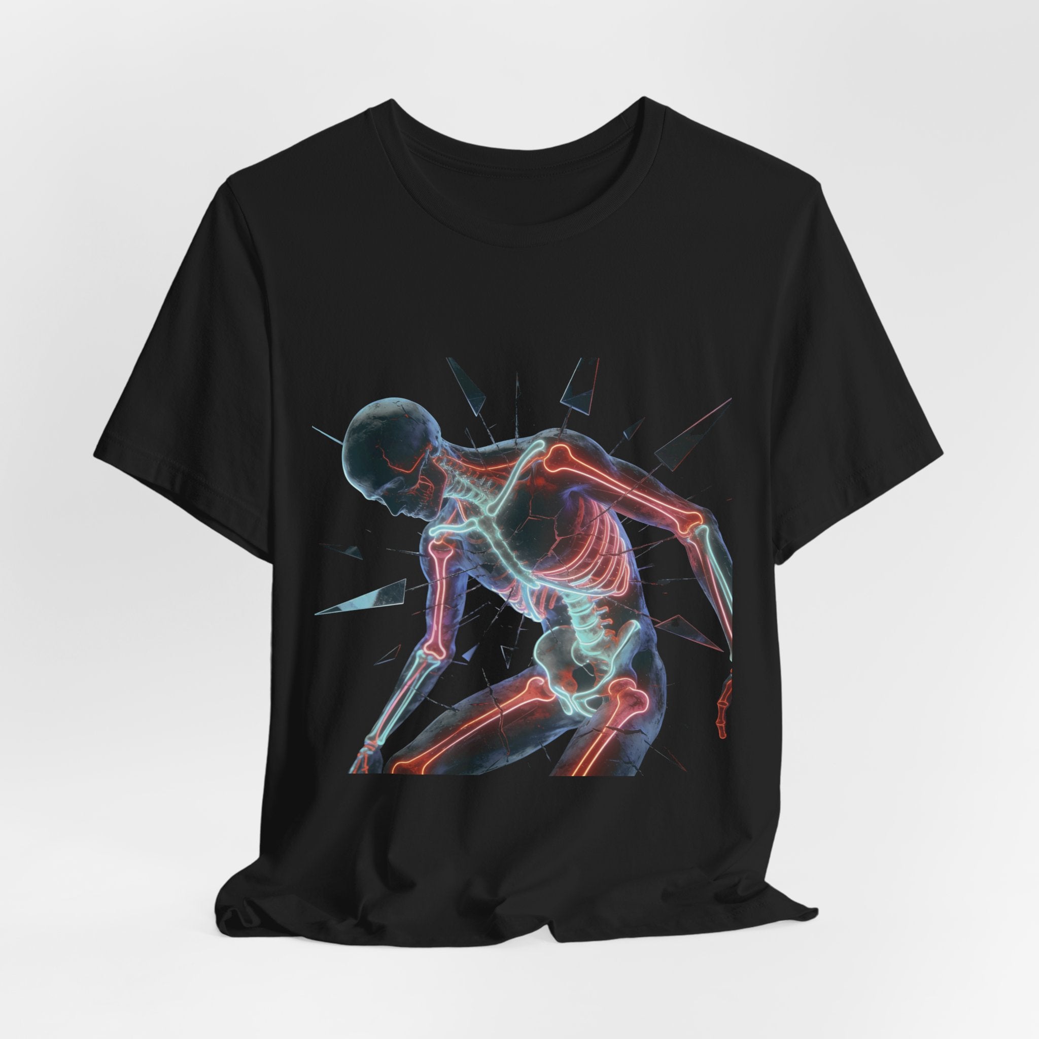 Anatomical Neon Surge T-Shirt