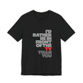 I'd Rather Be in Front of the TV Tee — Funny TV Lover Graphic T-Shirt