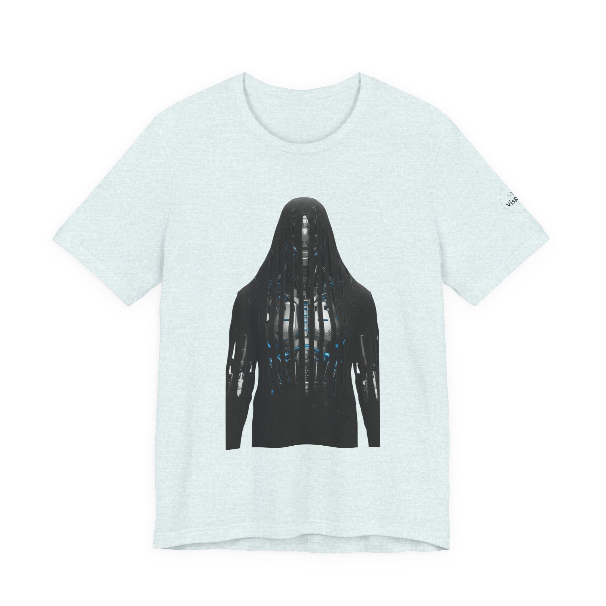 Horror Silhouette Tee — Shadowed Figure Graphic T-Shirt