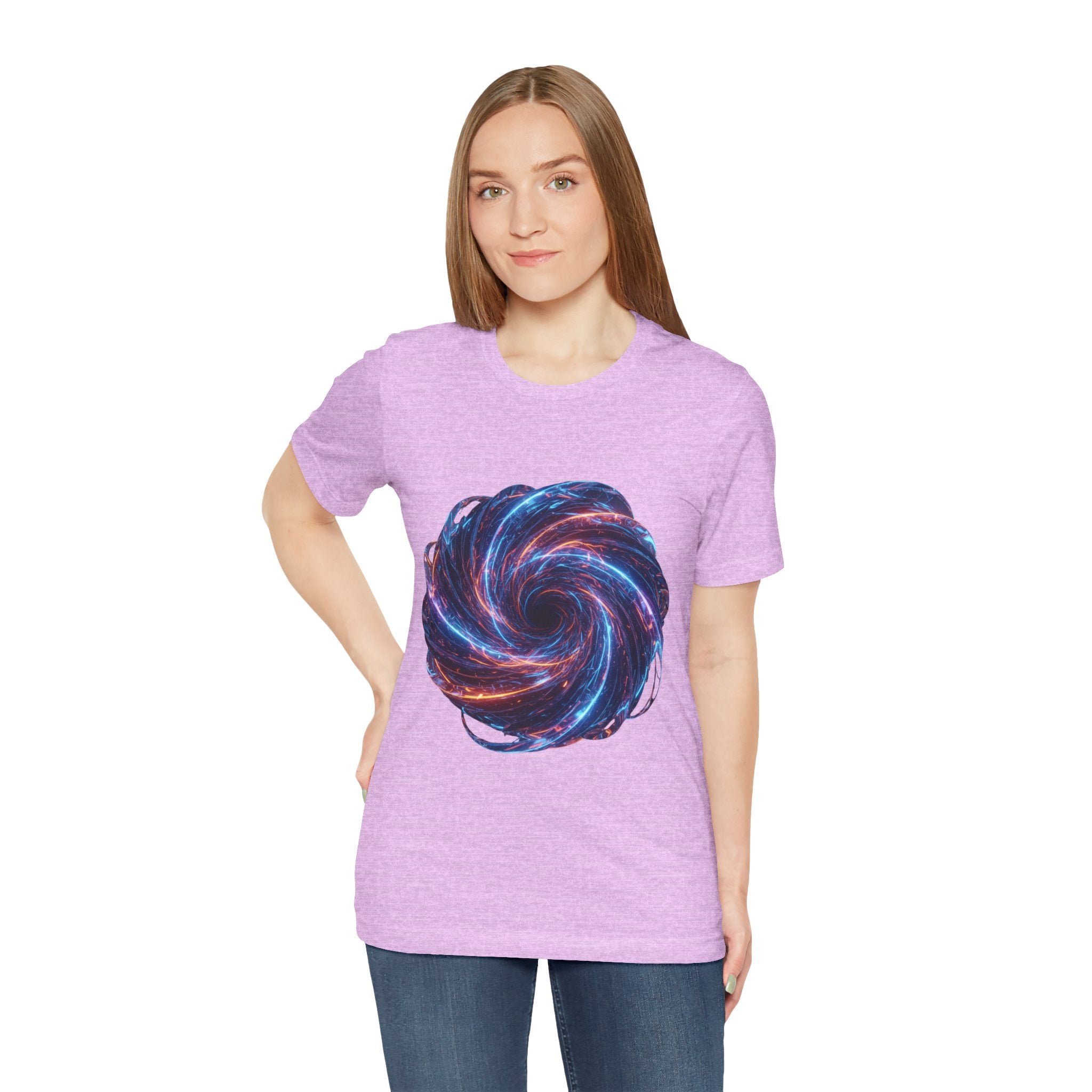 Galaxy Vortex T-Shirt — Cosmic Swirl Space Tee