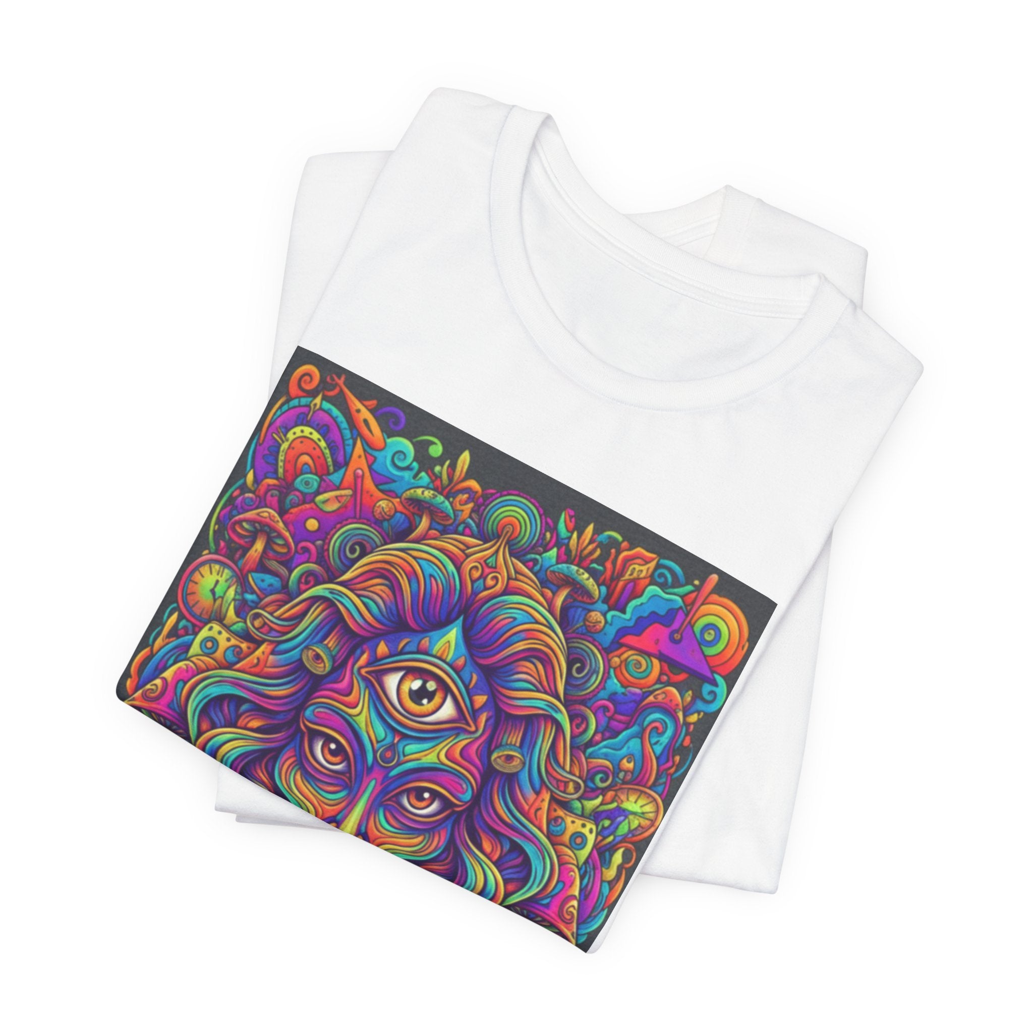 Expand Your Mind Psychedelic T-Shirt — Third Eye Trippy Art Tee