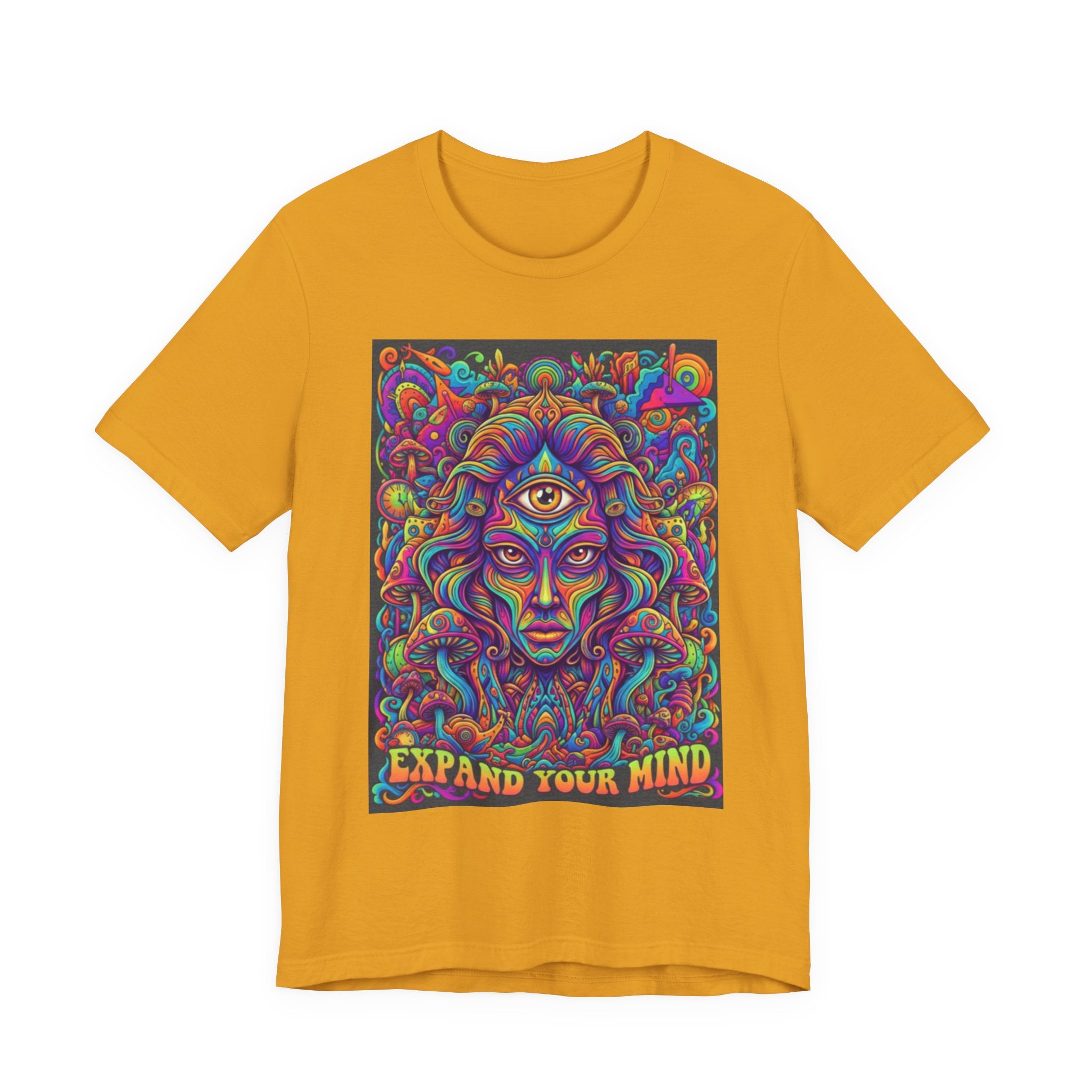 Expand Your Mind Psychedelic T-Shirt — Third Eye Trippy Art Tee
