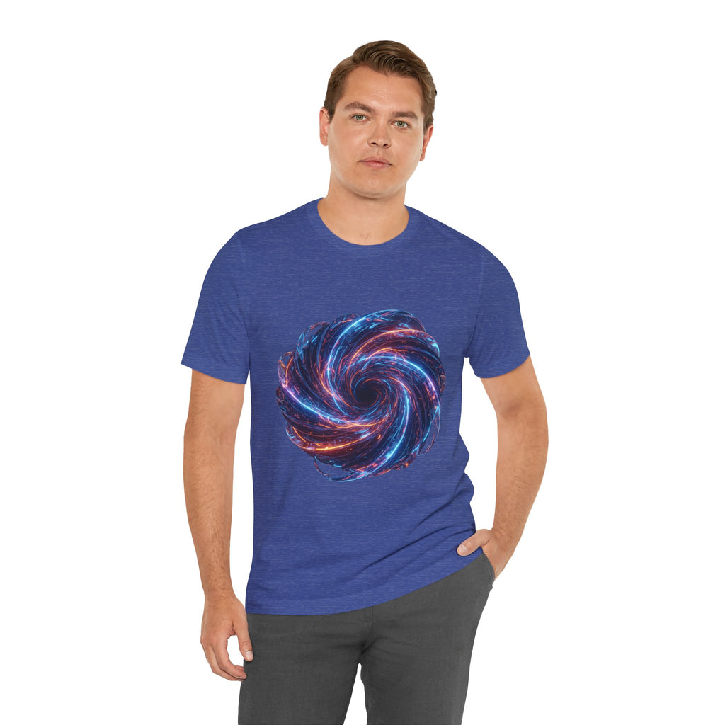Galaxy Vortex T-Shirt — Cosmic Swirl Space Tee