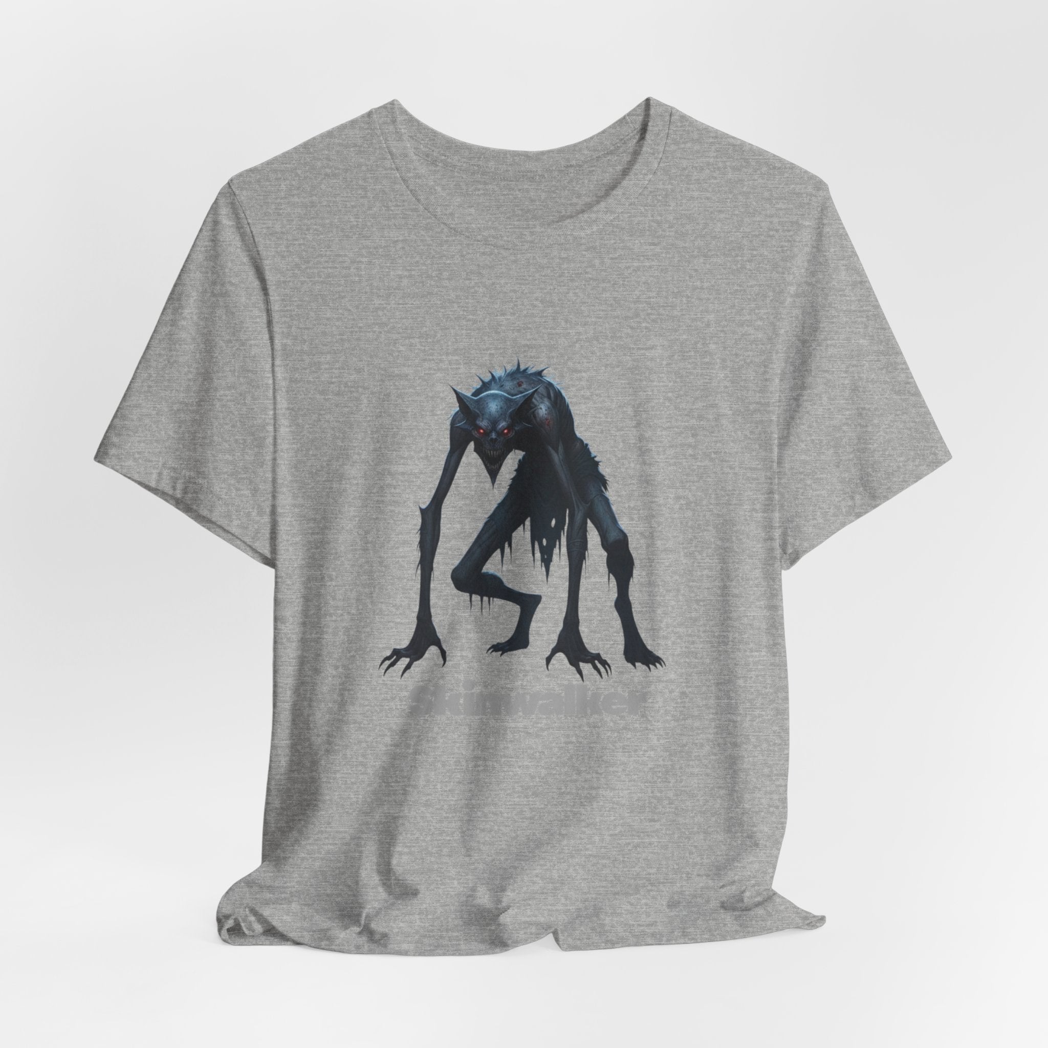 Skinwalker Graphic Tee — Creepy Creature Horror T-Shirt