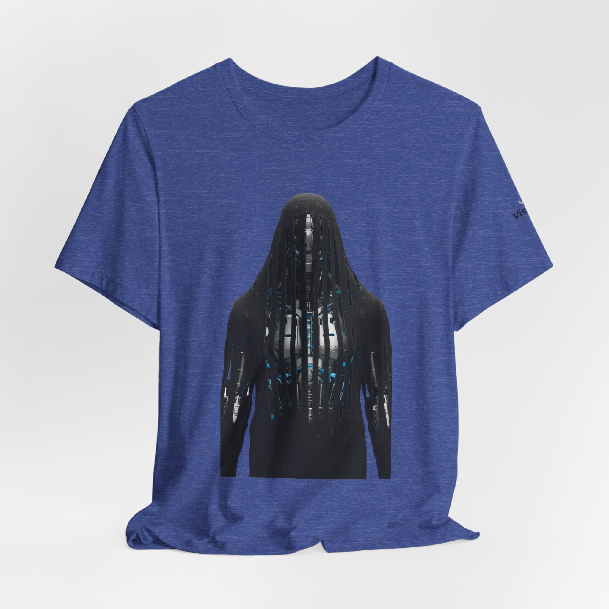 Horror Silhouette Tee — Shadowed Figure Graphic T-Shirt