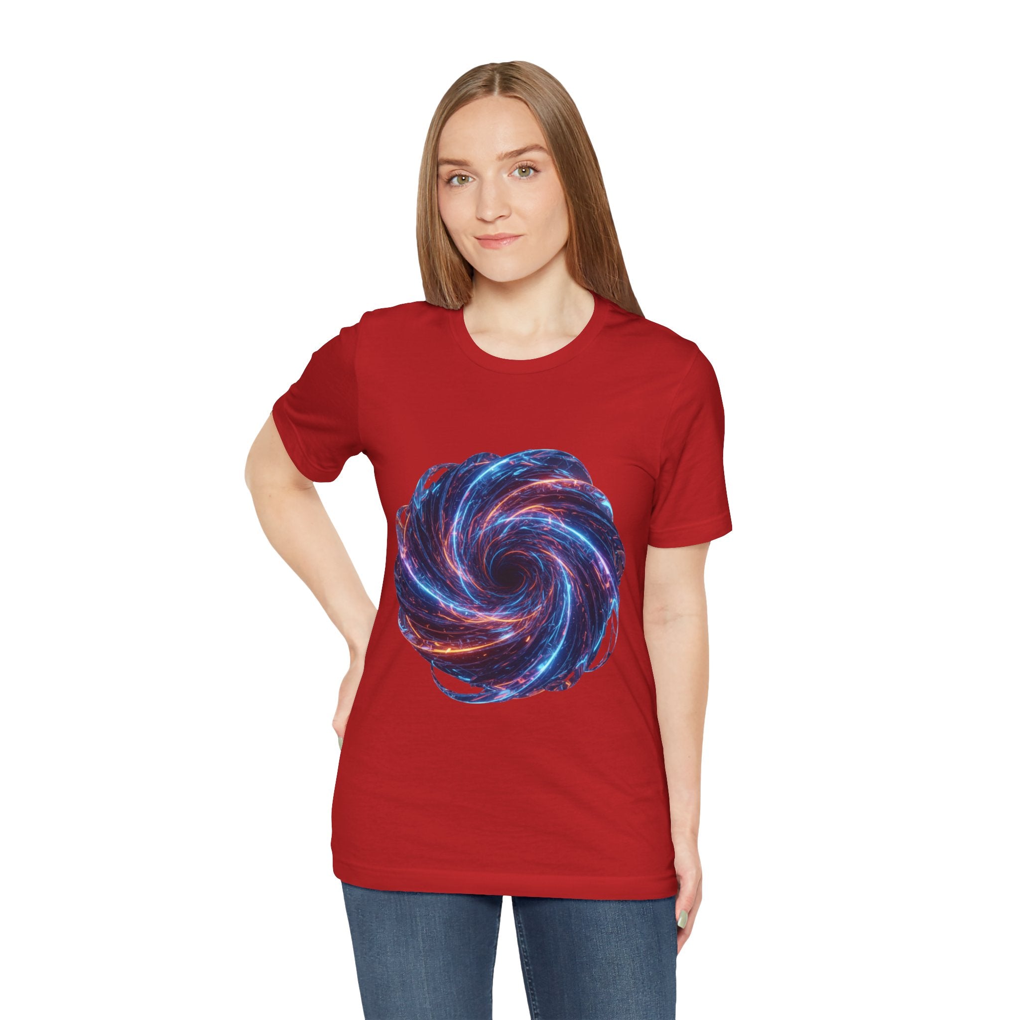 Galaxy Vortex T-Shirt — Cosmic Swirl Space Tee