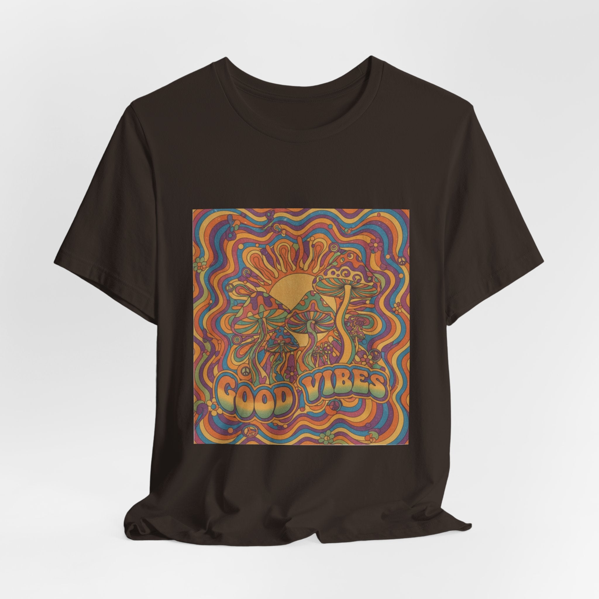 Good Vibes Retro Sunflower T-Shirt