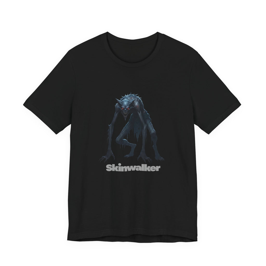 Skinwalker Graphic Tee — Creepy Creature Horror T-Shirt